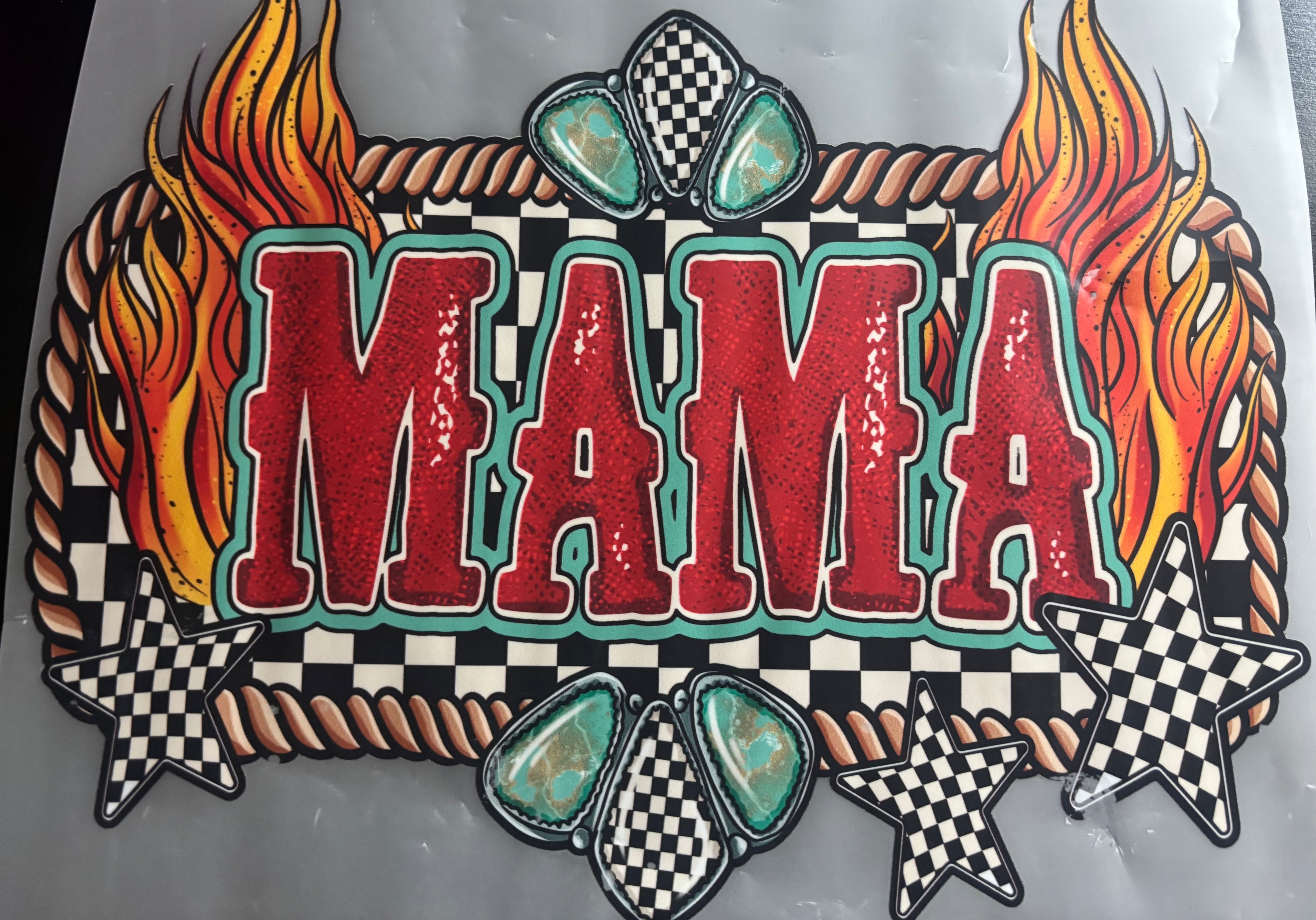 Red western mama