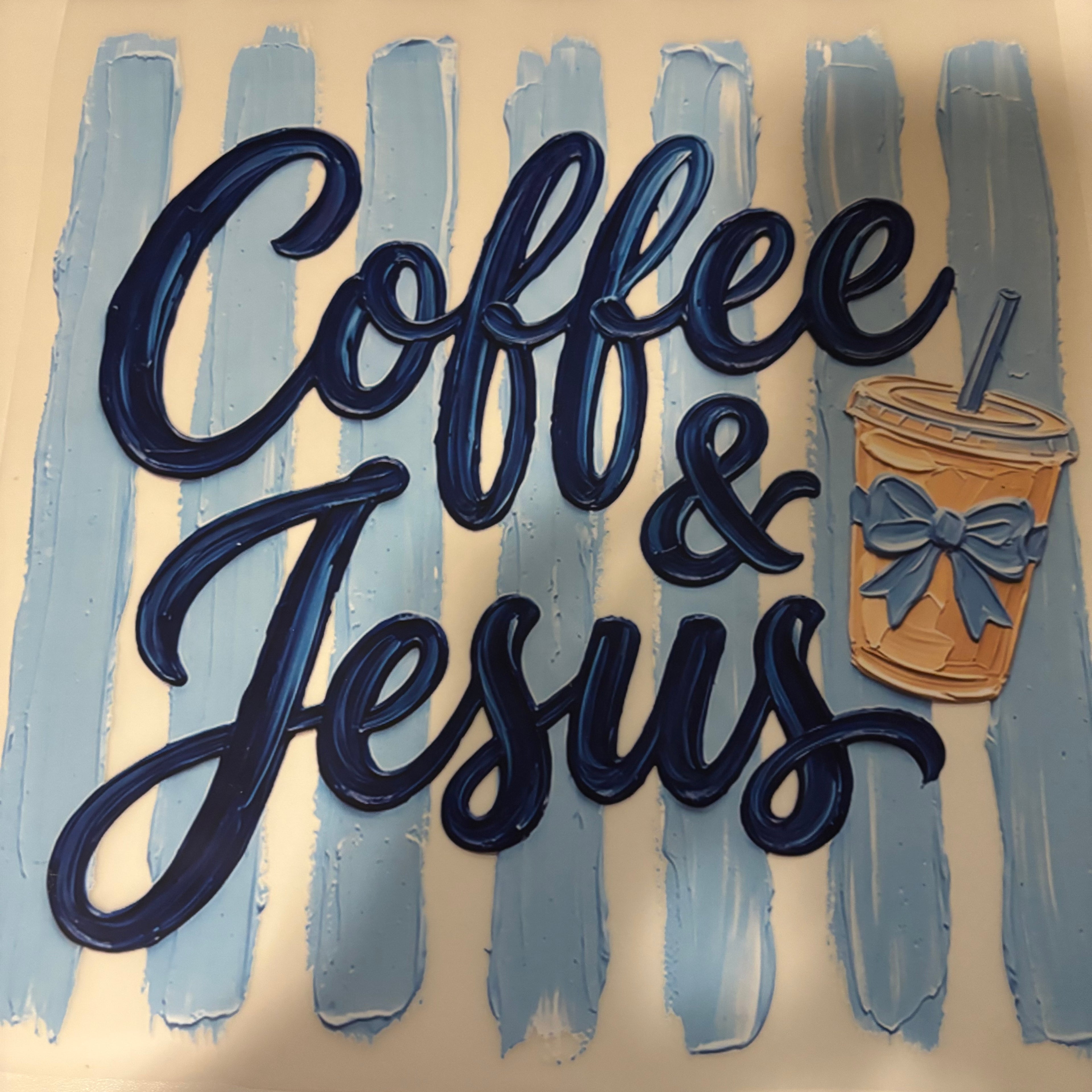 Coffee & Jesus Tee Design