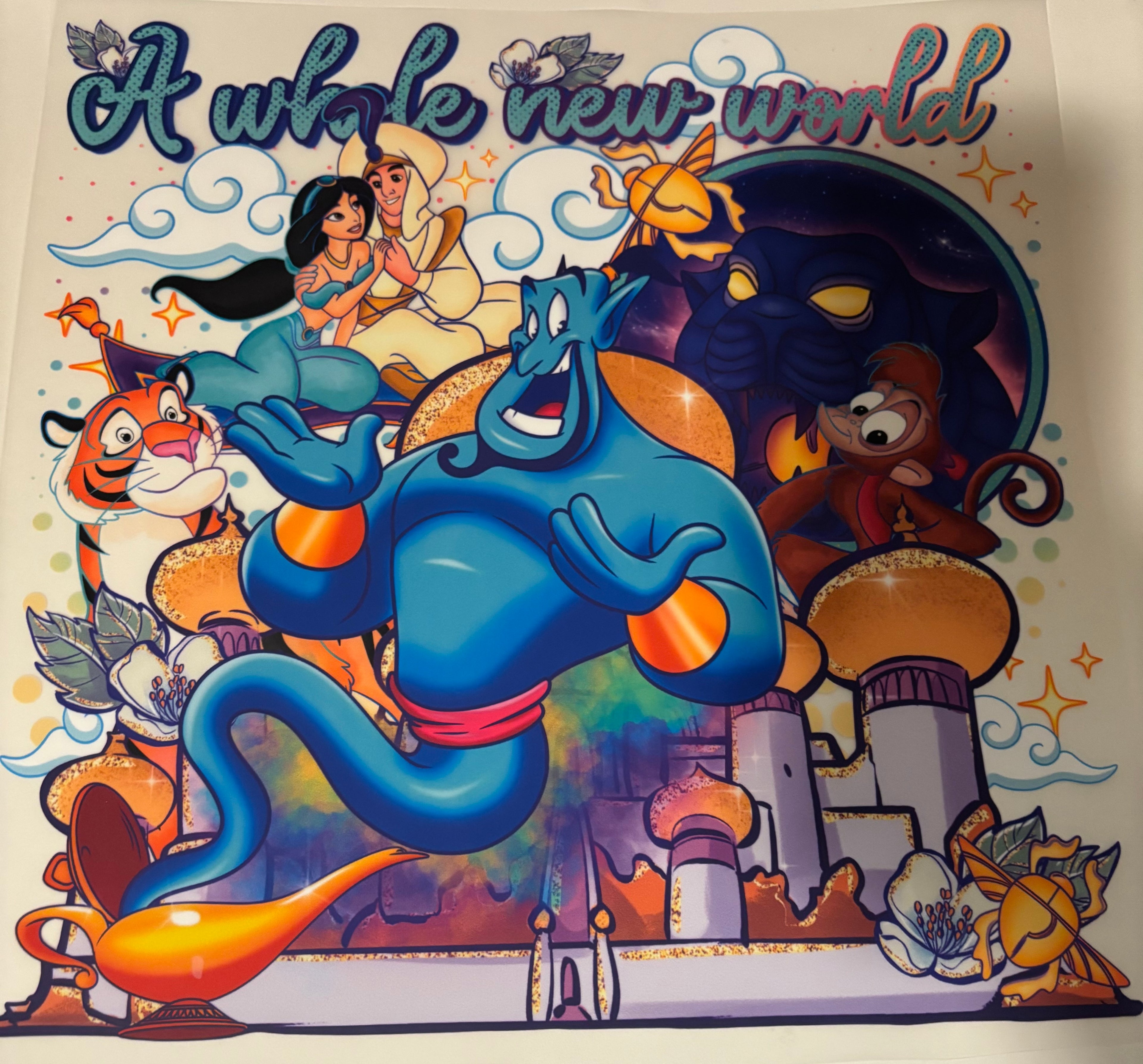 A whole new World Tee Design