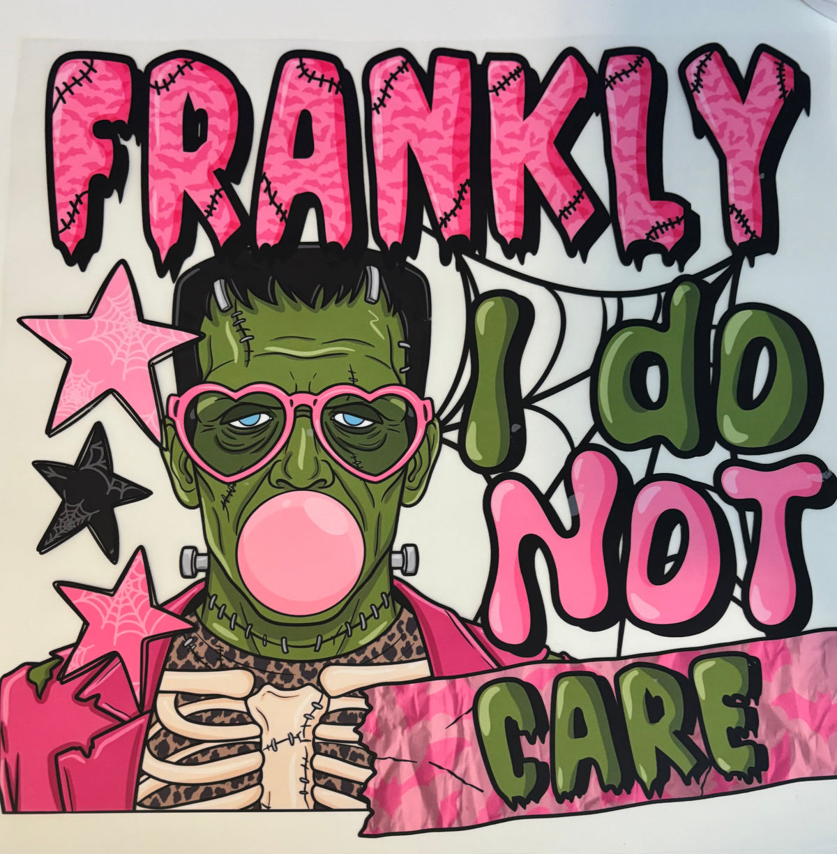 Frankly I Do Not Care Tee Design
