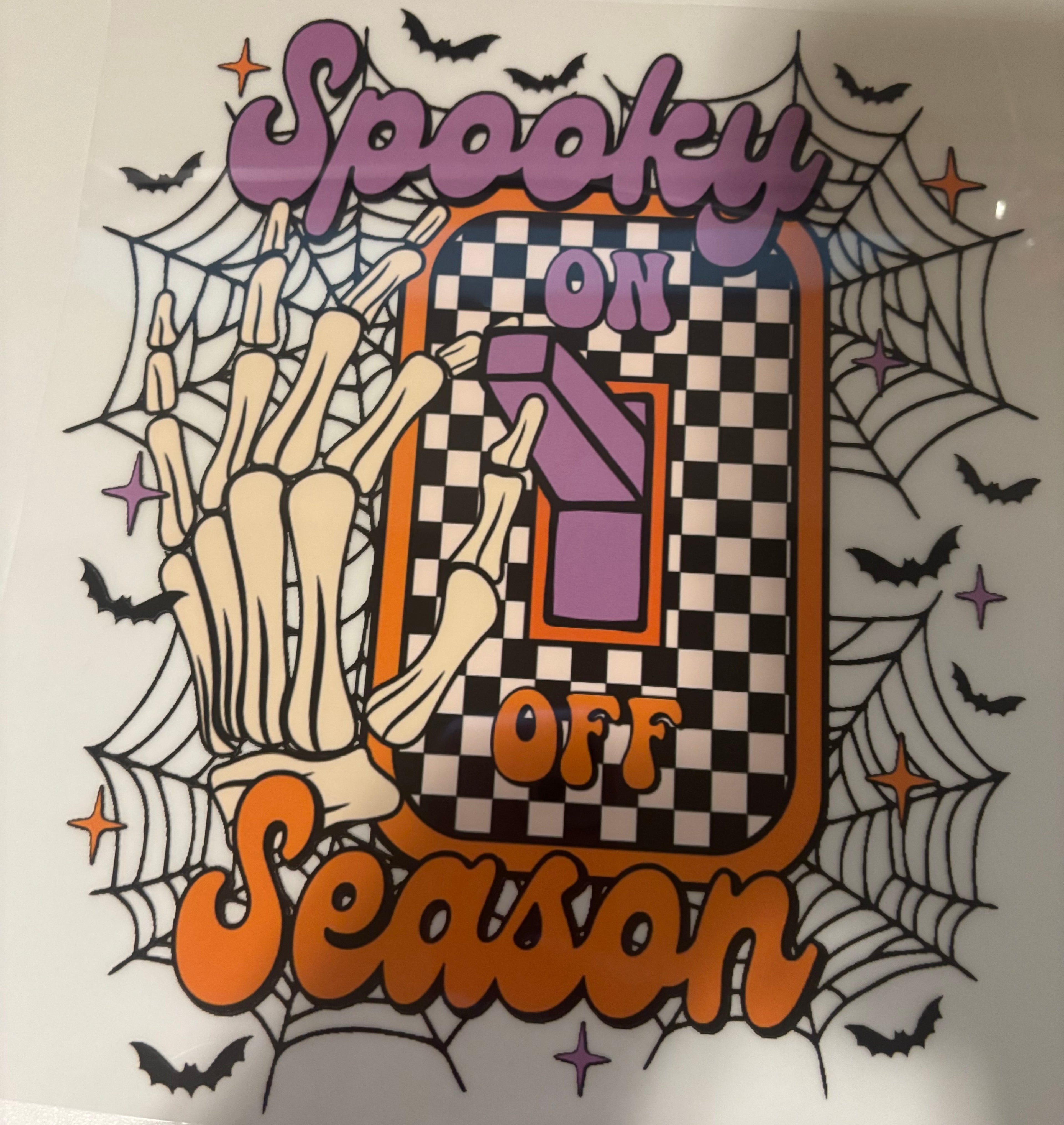 Spooky season on and off