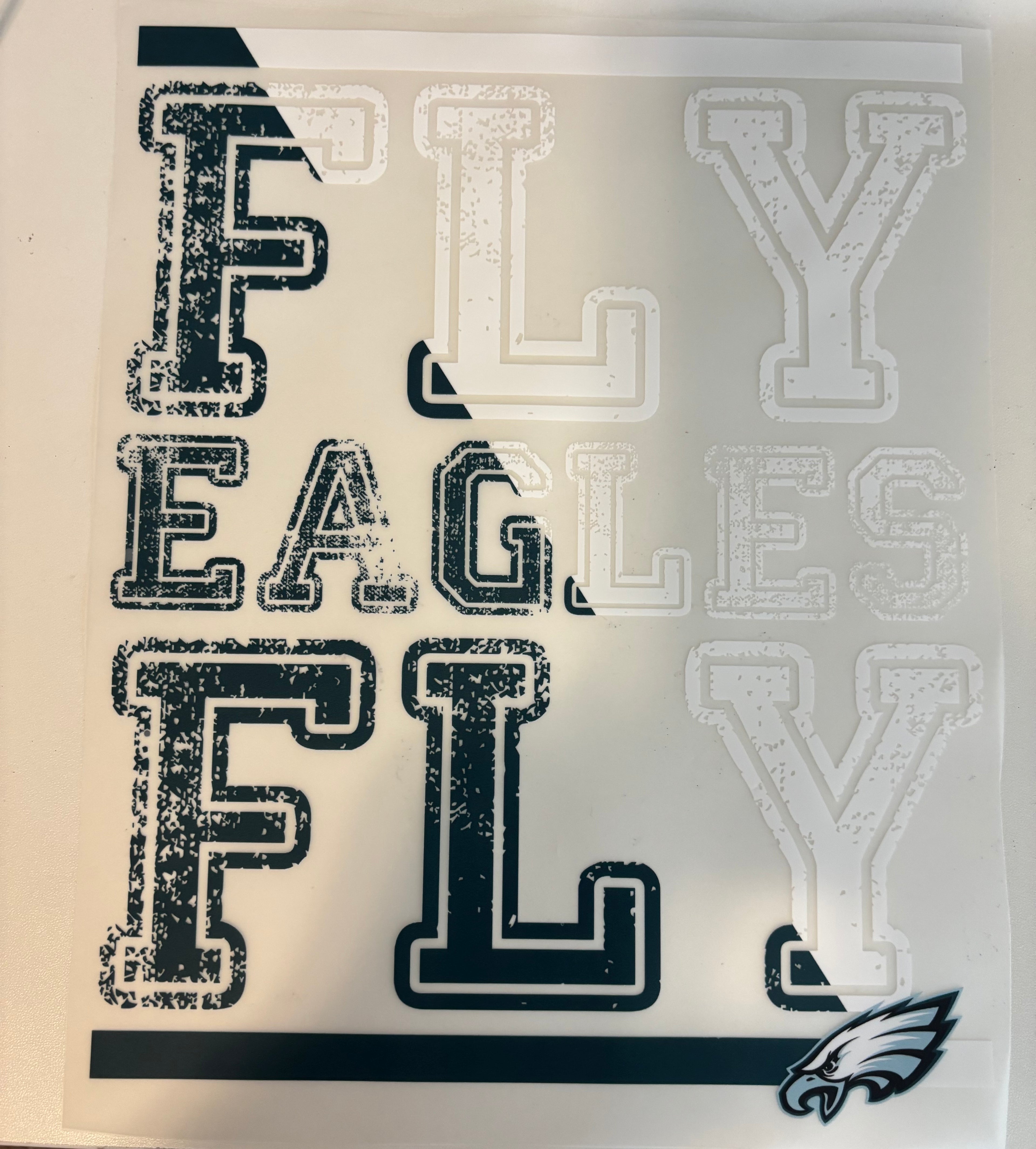 Fly Eagle Tee Design