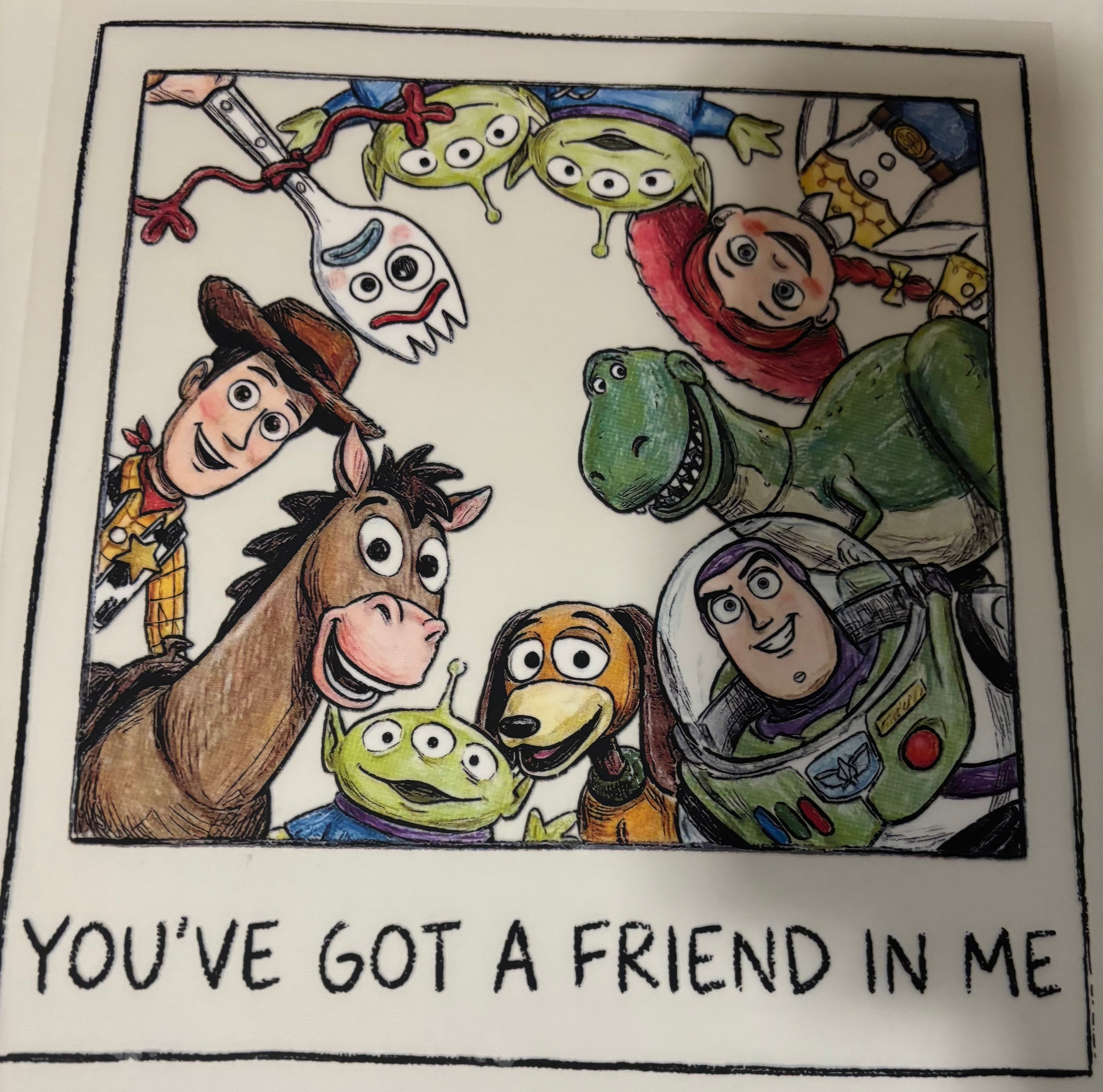 Toy Story Group Tee Design