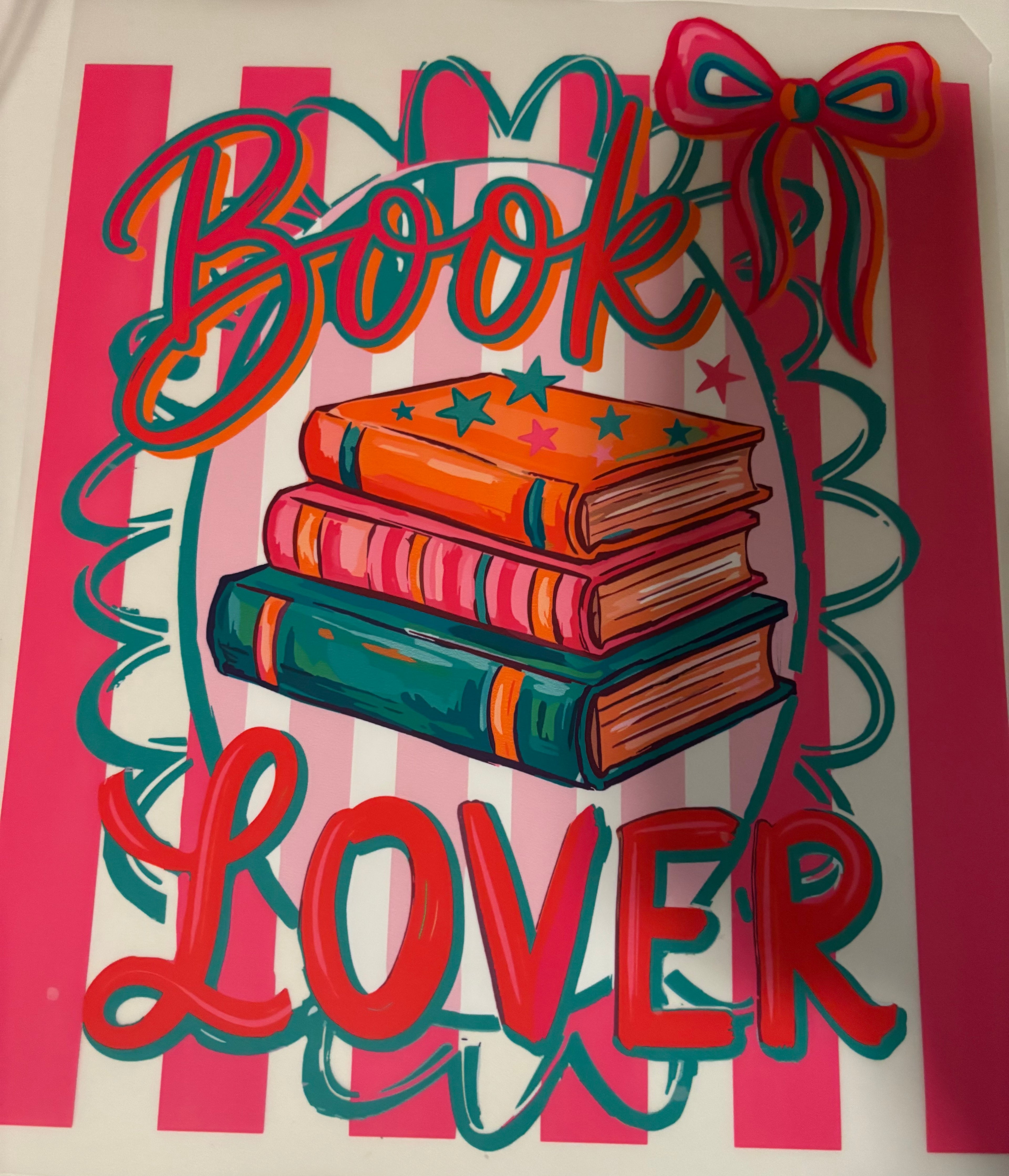 Book Lover Tee Design