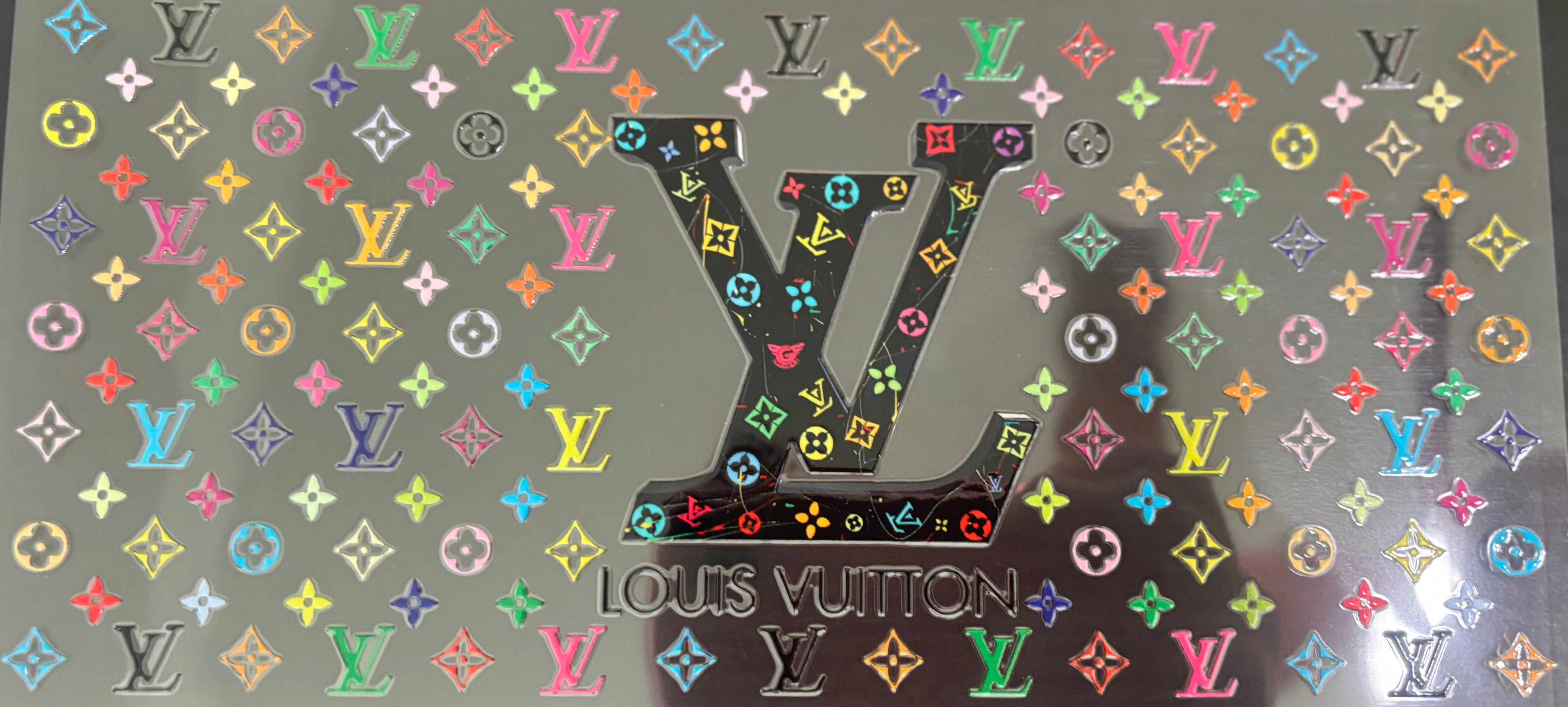 16 oz colorful one Lv