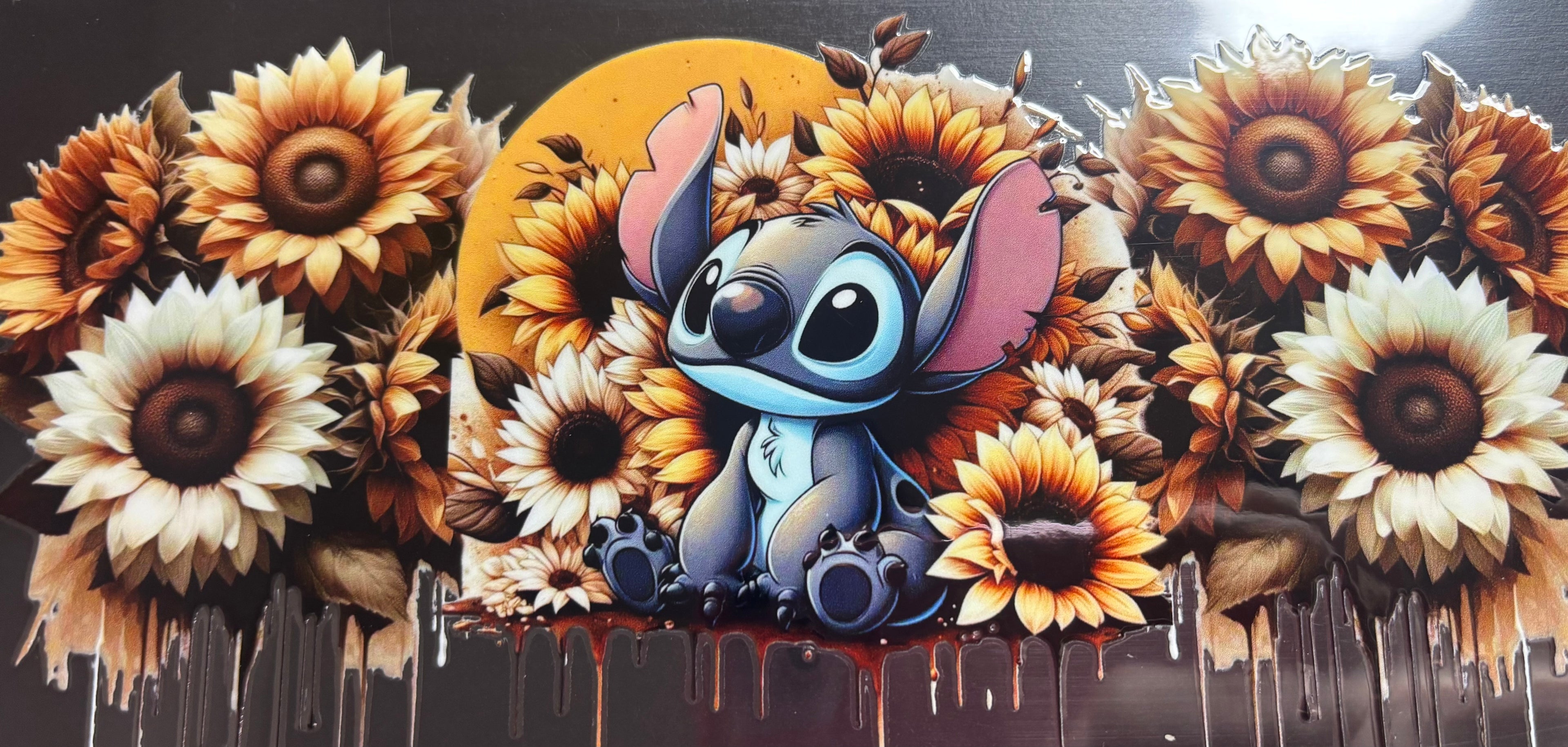 16 Oz Stitch Sunflower Cup Wrap