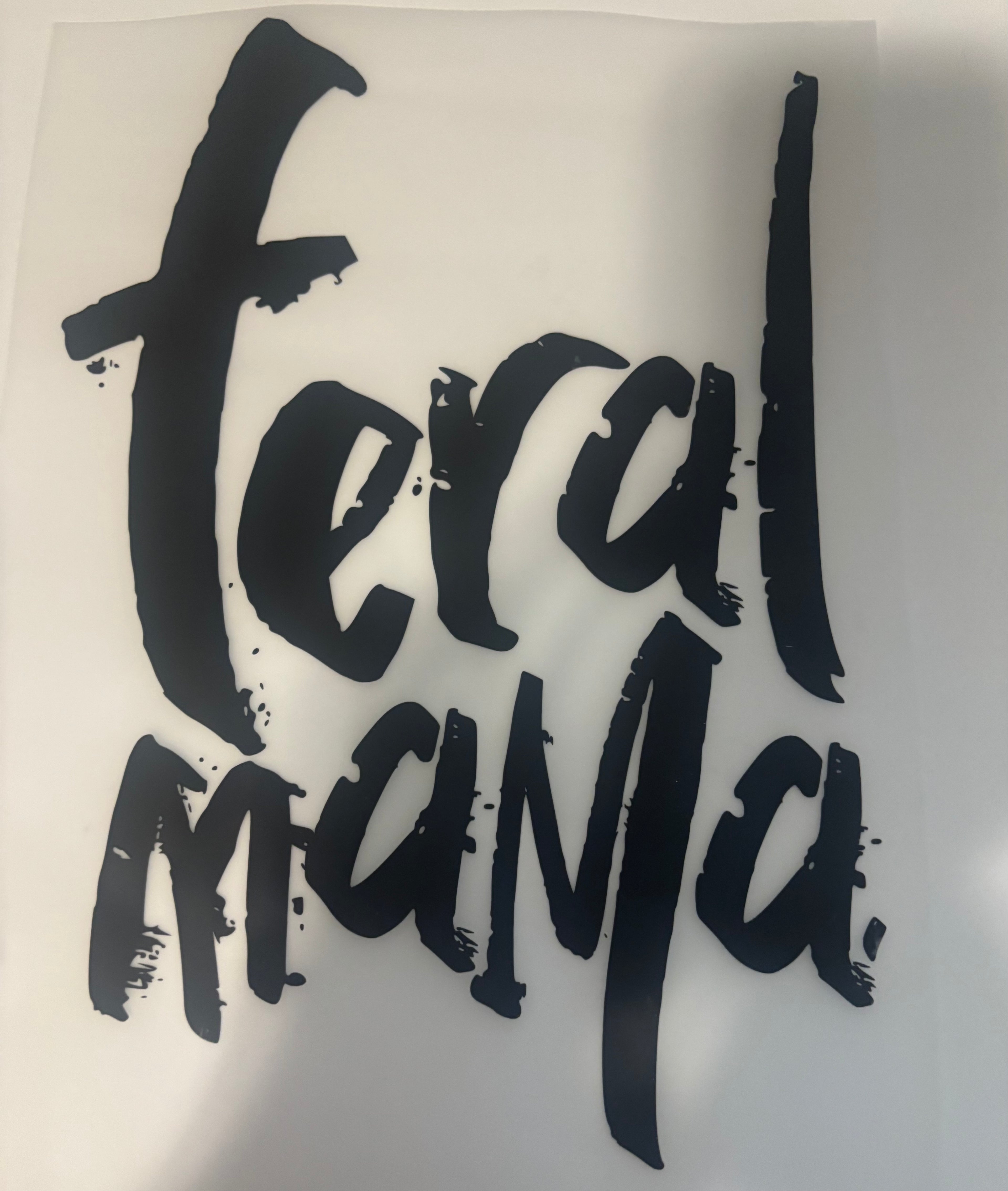 Feral Mama Tee Design