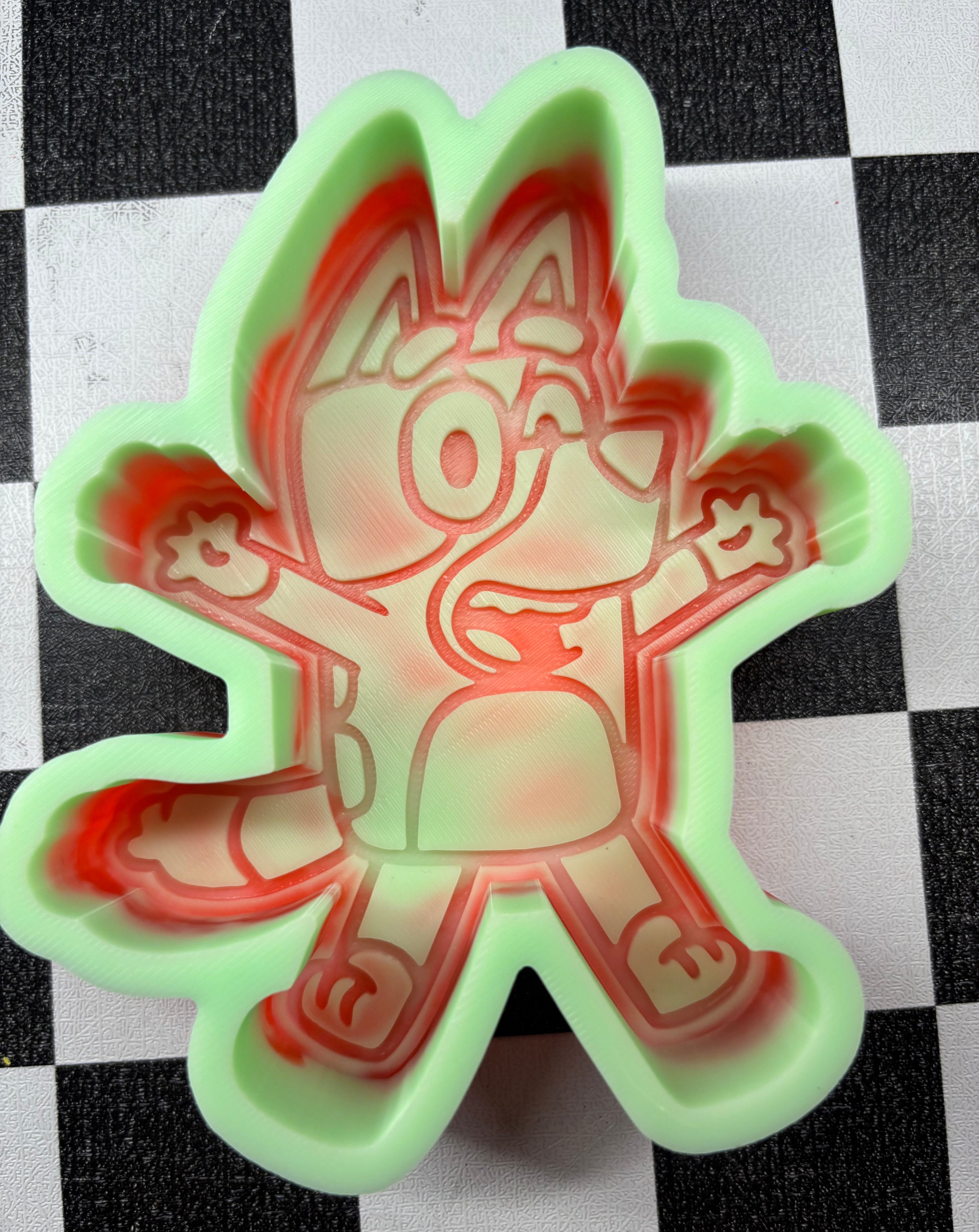 Bluey Custom Freshie Mold