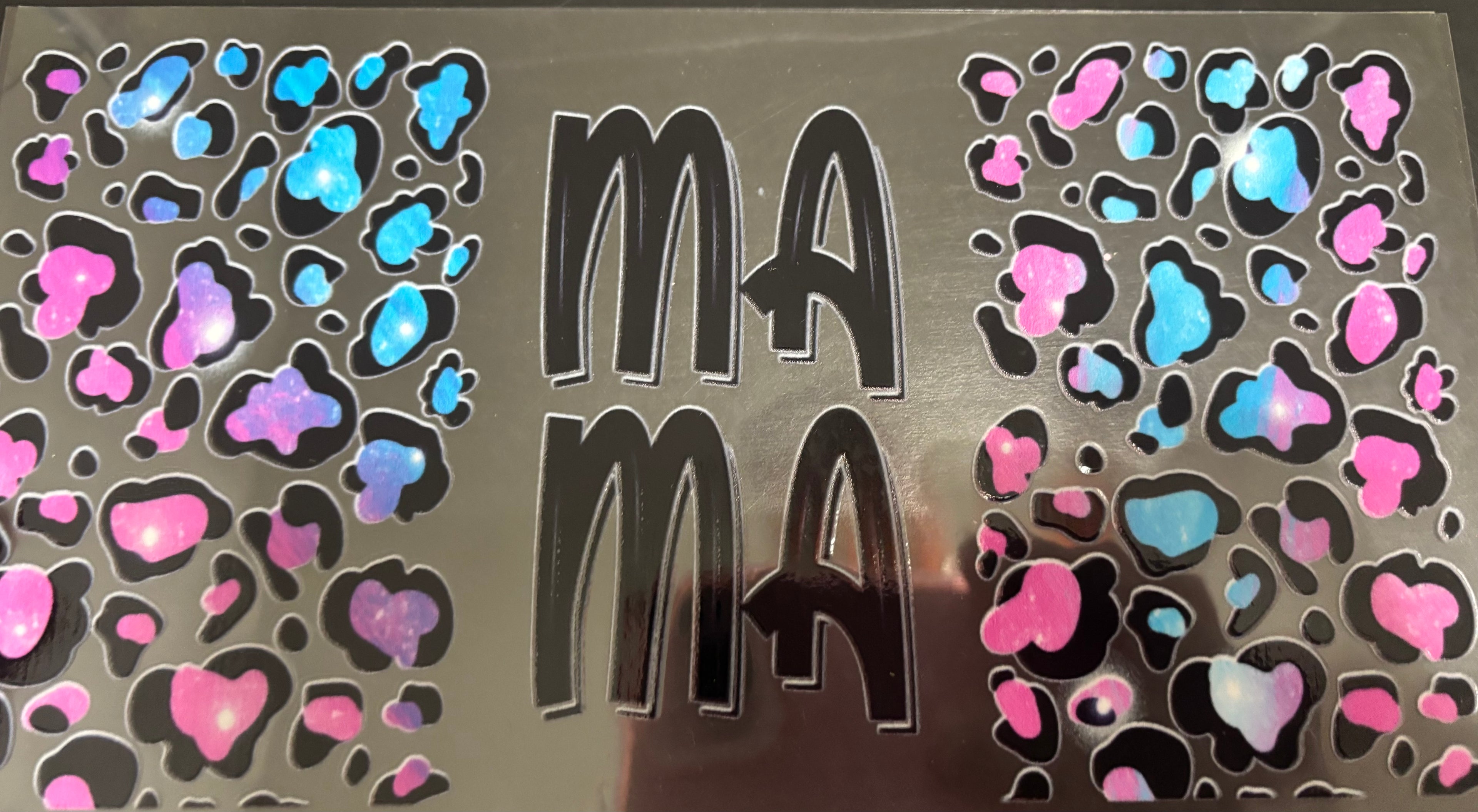 16 oz colorful cheetah Mama