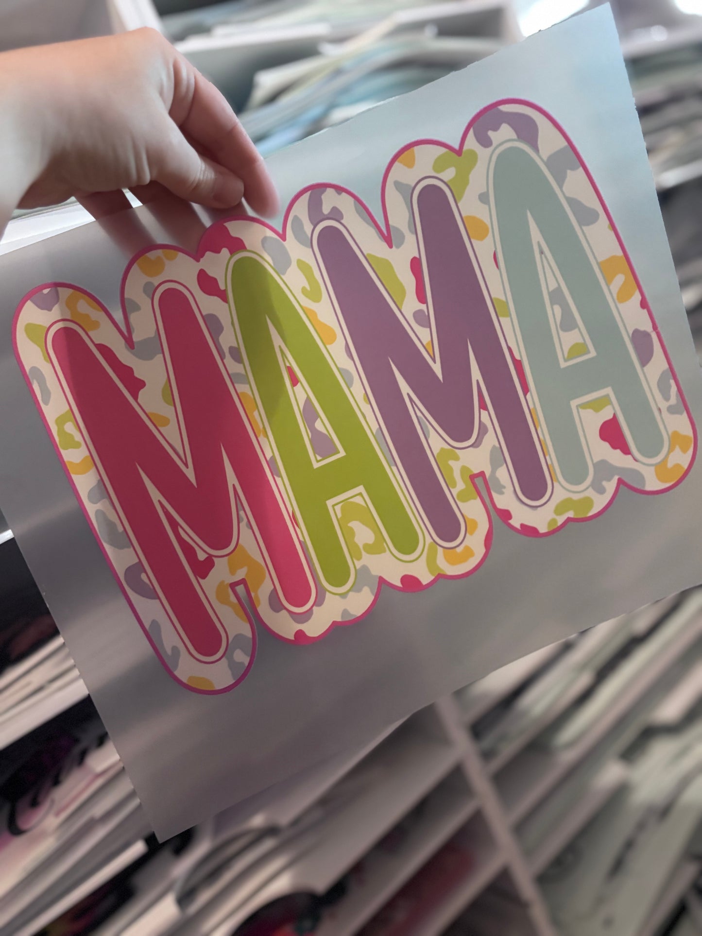 Bubble Mama pastel
