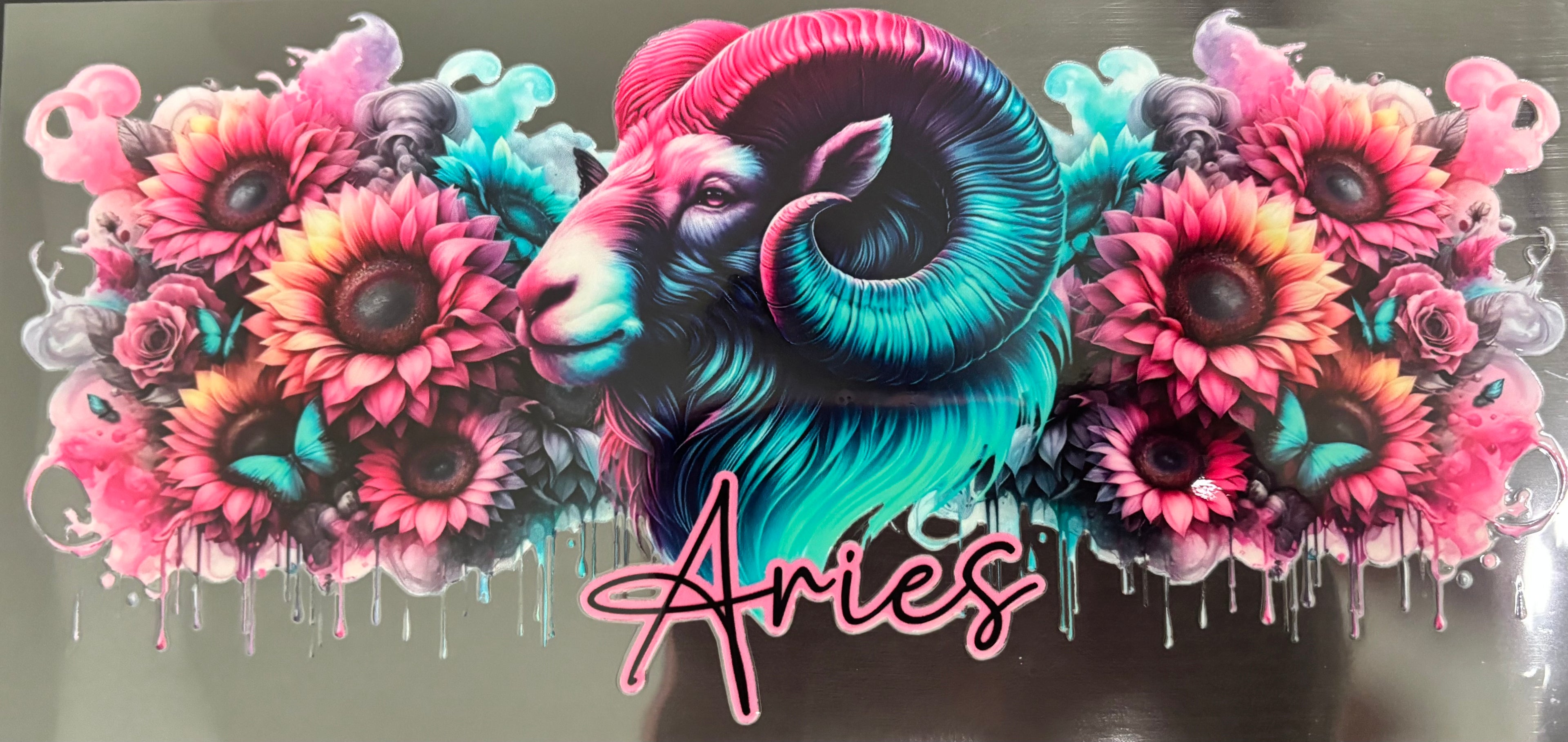 16 oz Aries Pink Collection