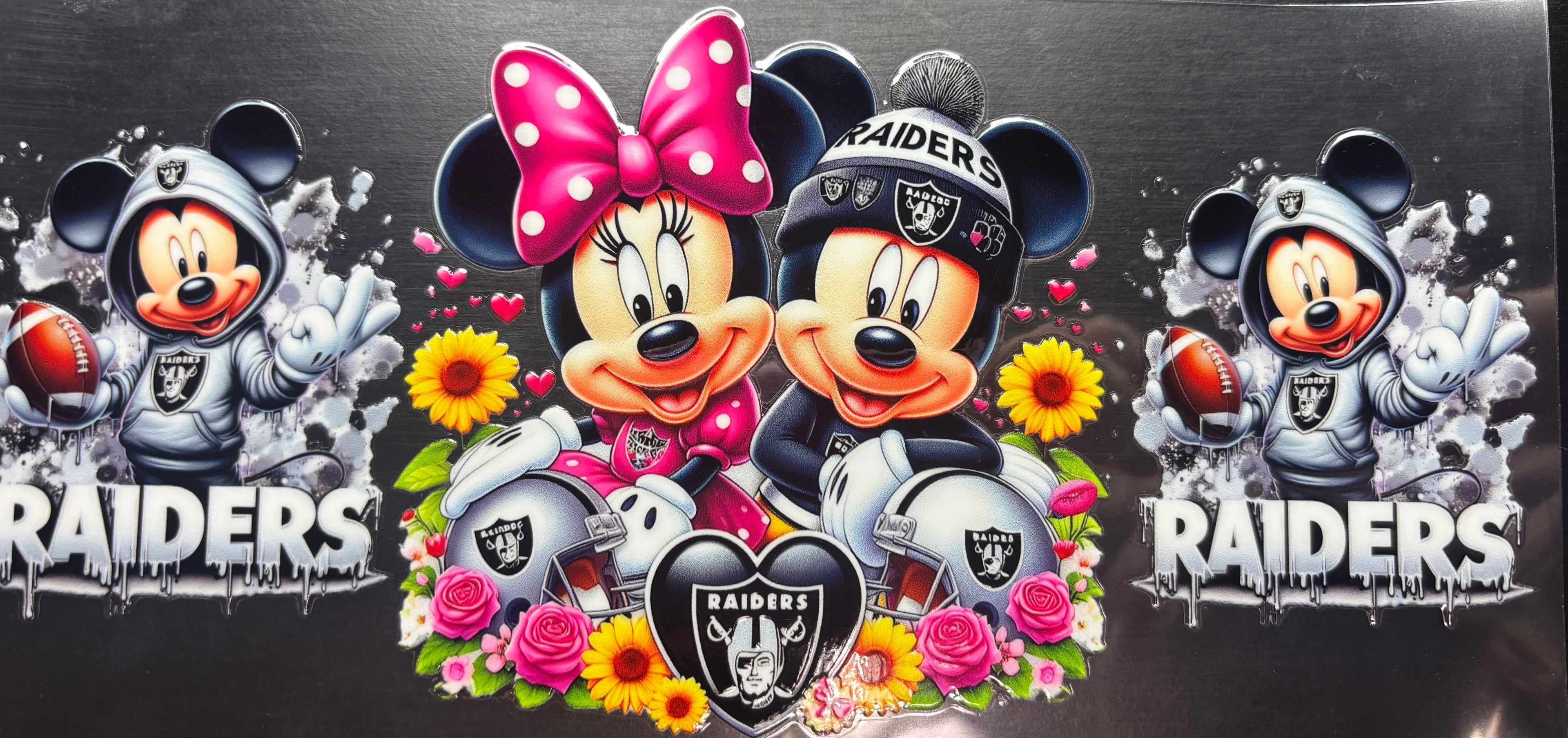 16 Oz Raiders Mouse Cup Wrap
