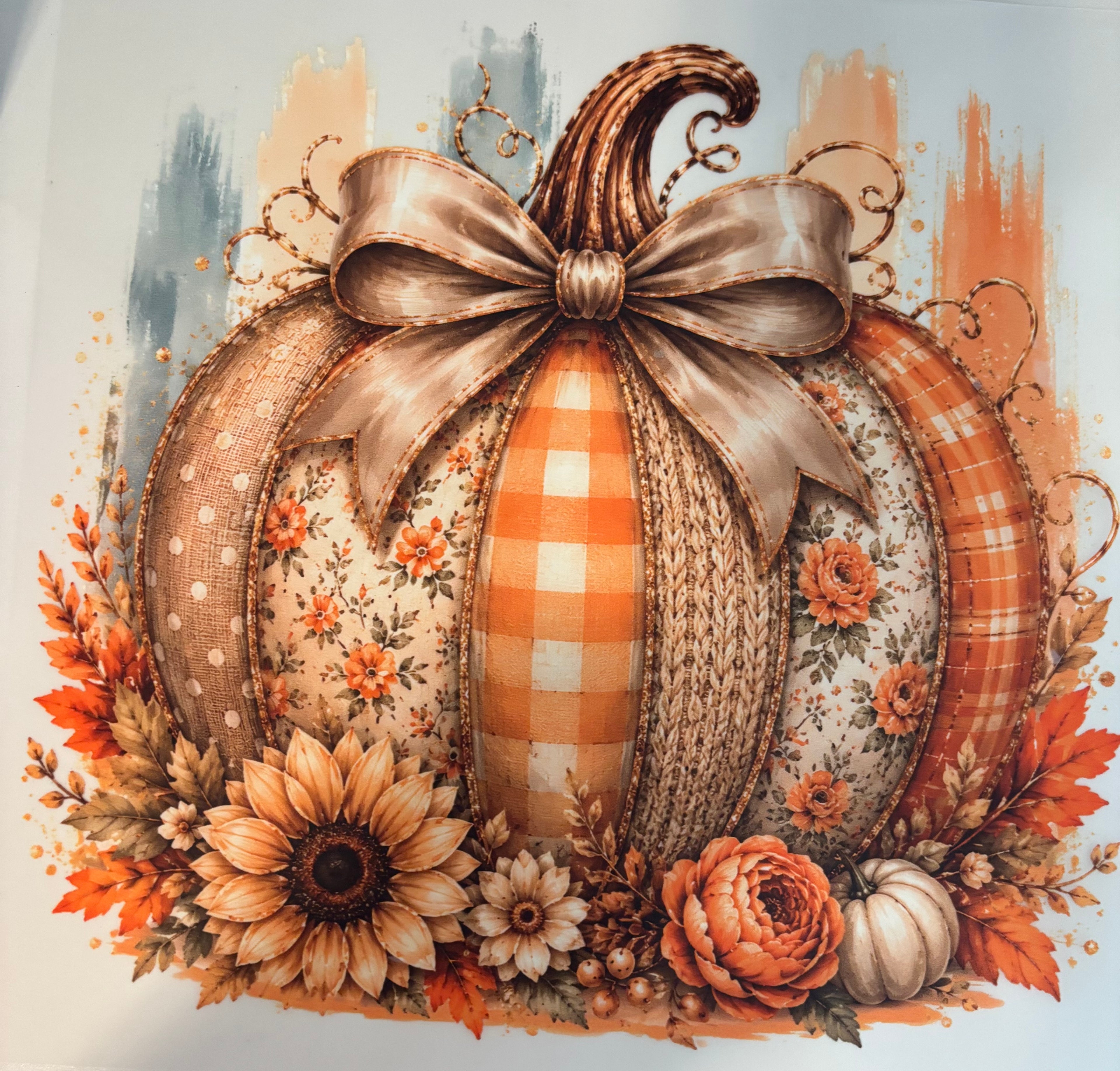 Fall Pumpkin Tee Design