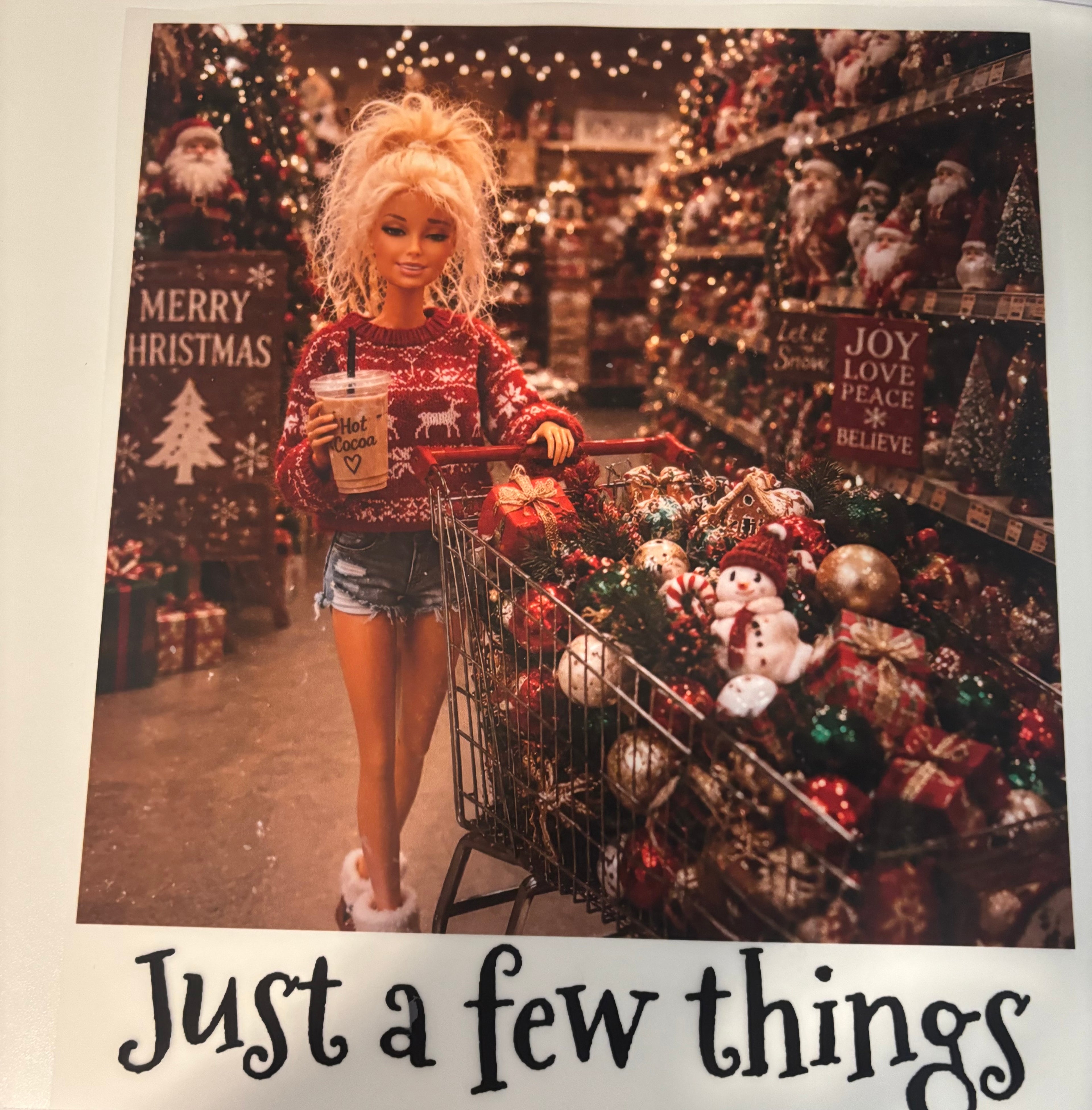 Just a few Things tee design