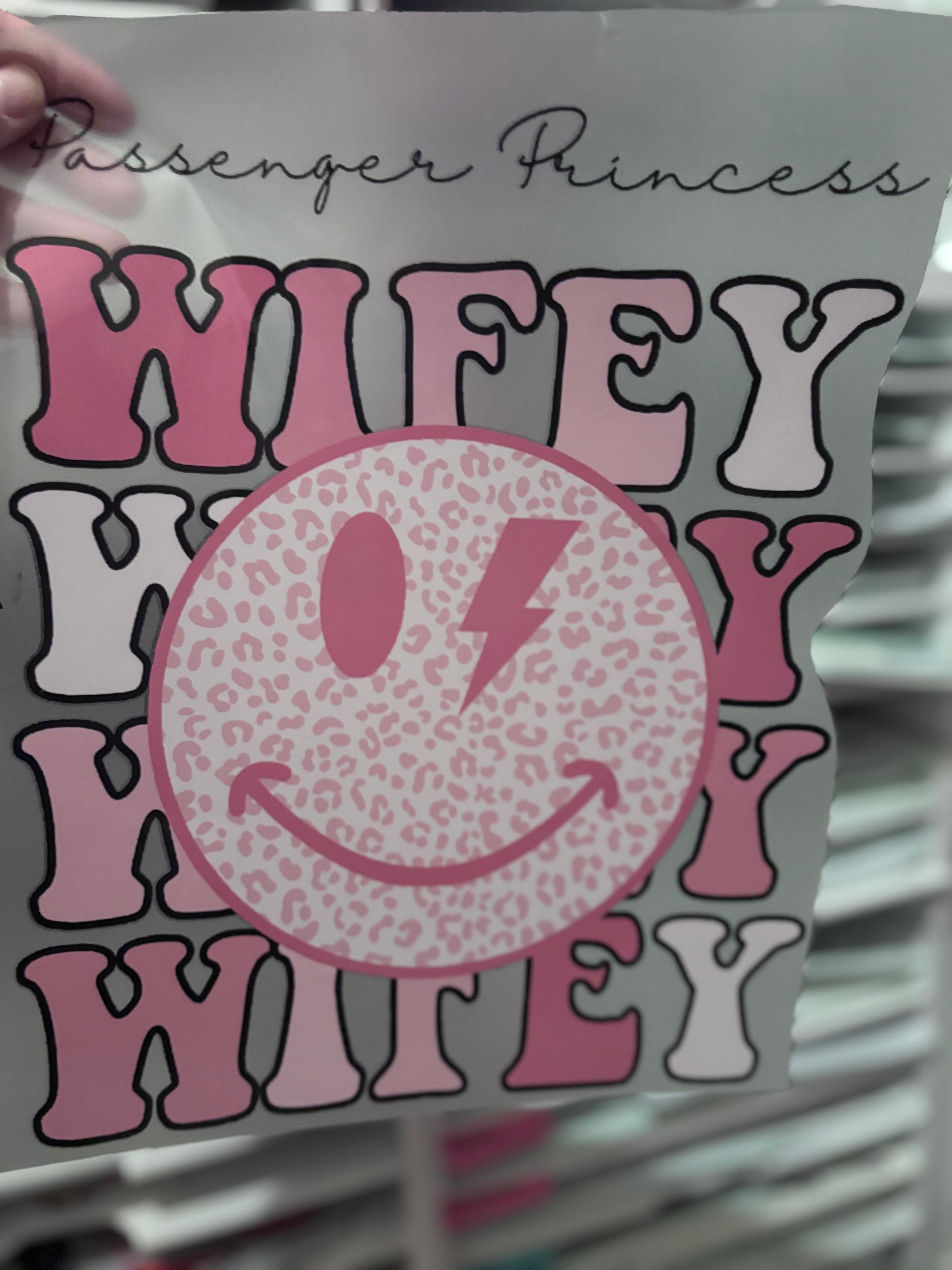 Passenger Princess wifey