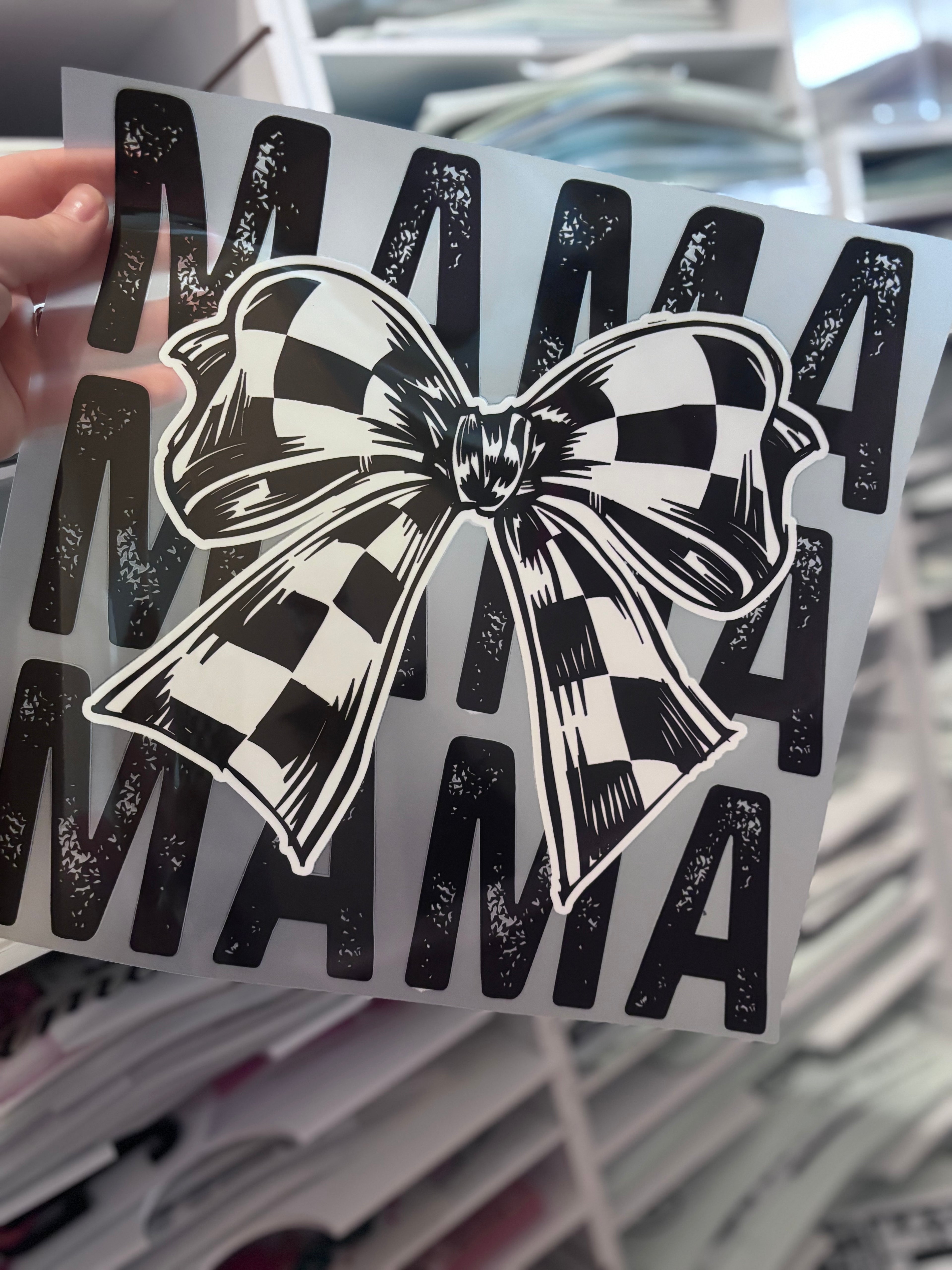 Mama With Bow