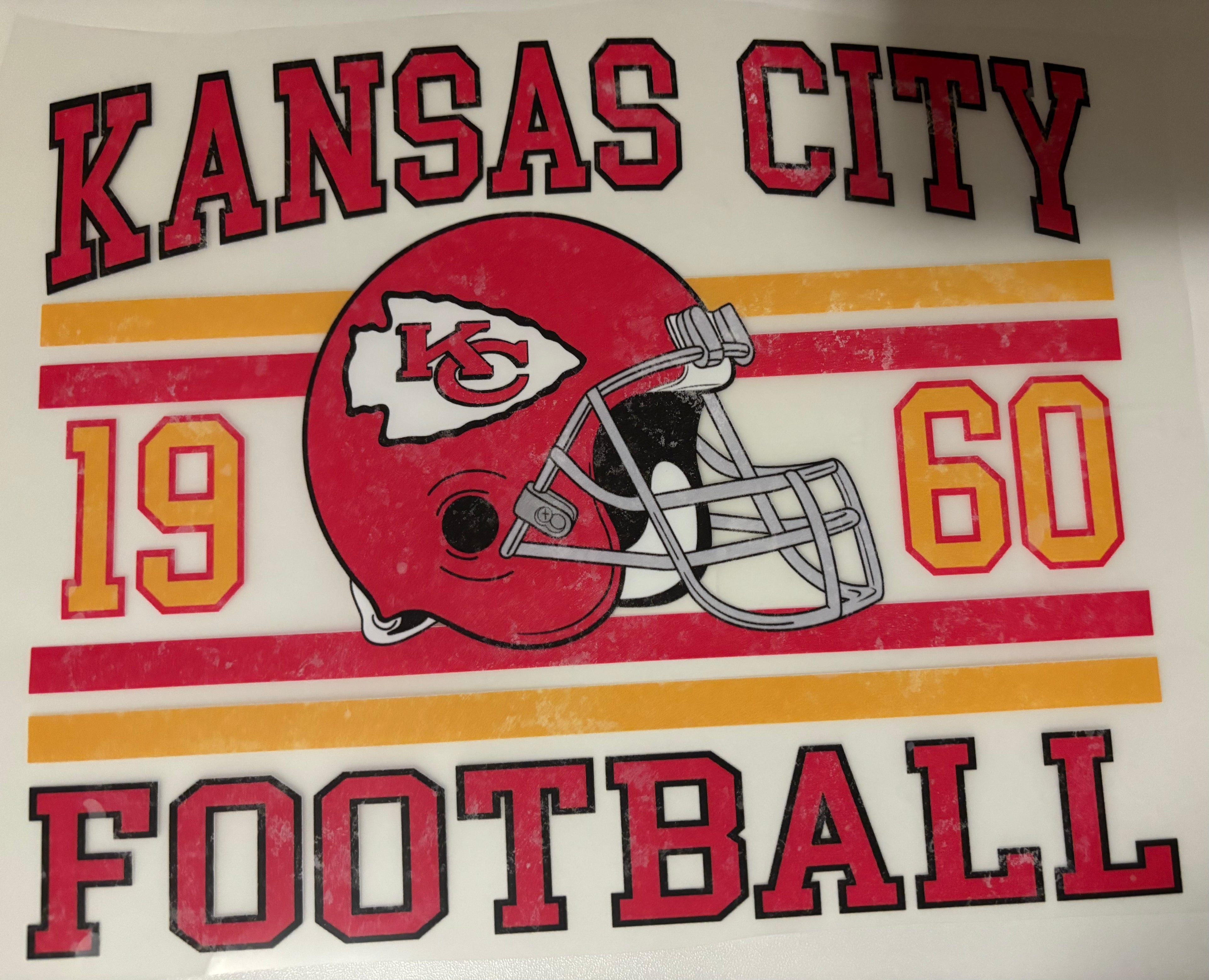 Distressed Kansas City Tee Design