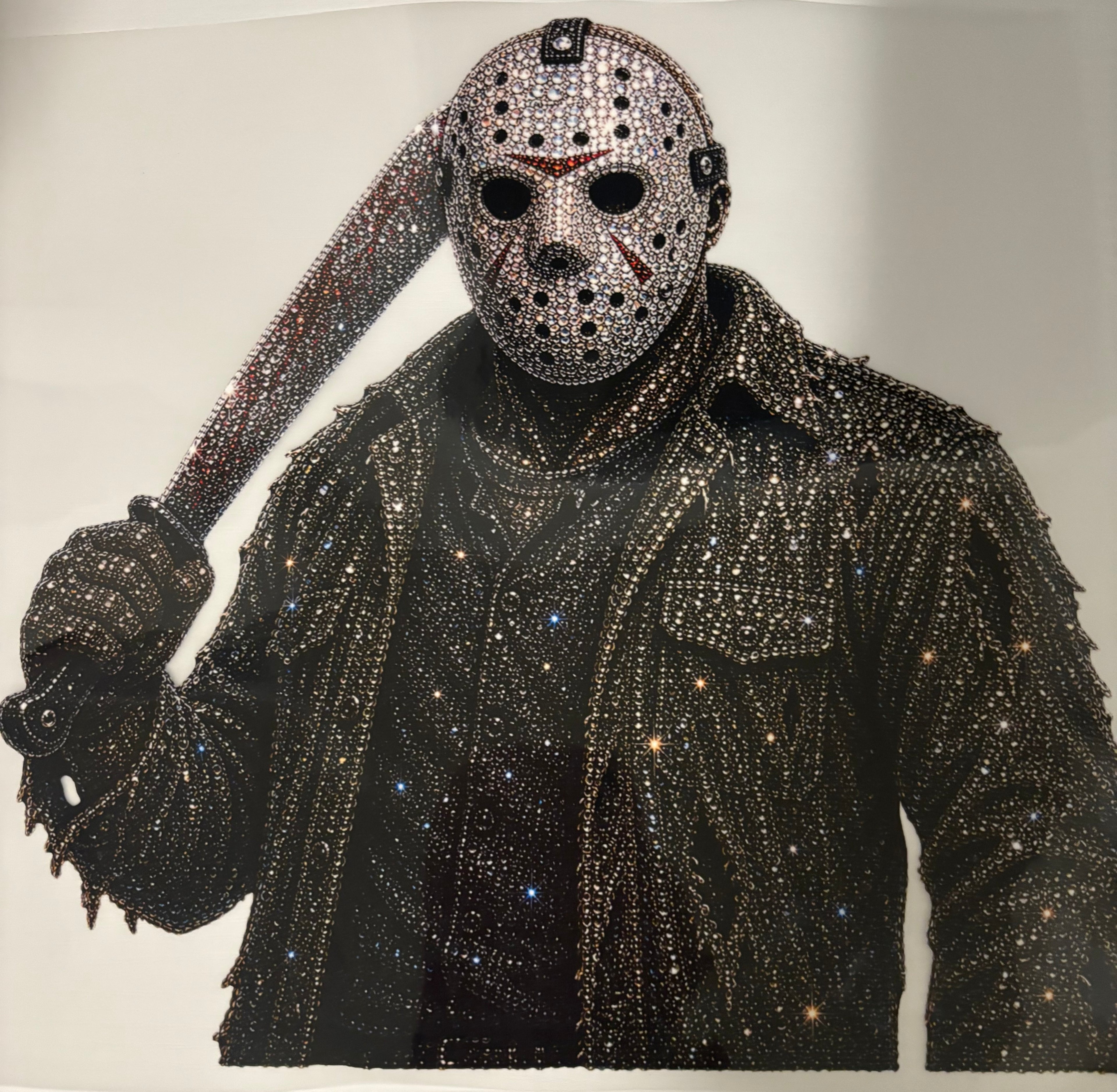 Faux bling Jason tee design
