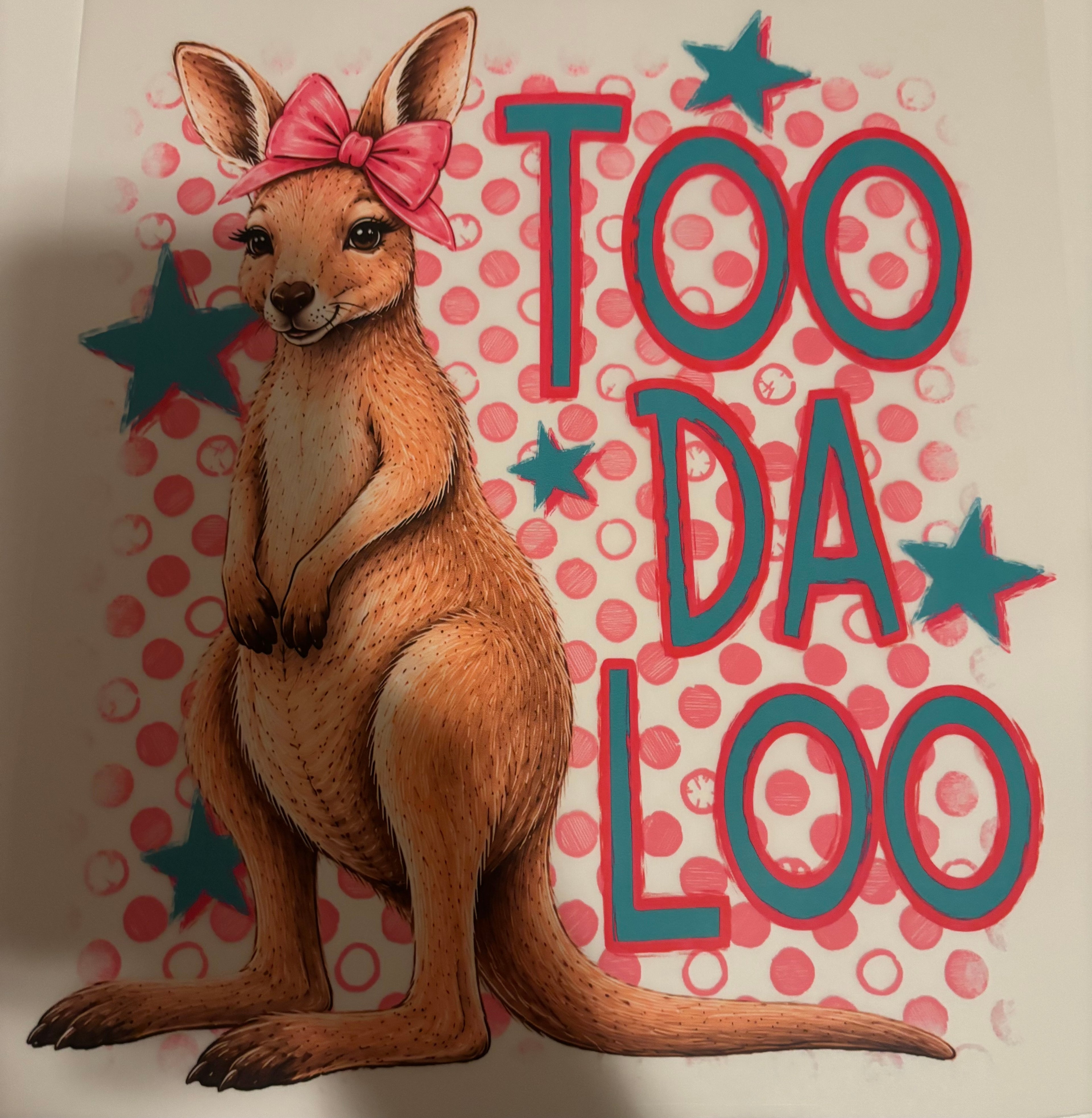 Too da loo tee design