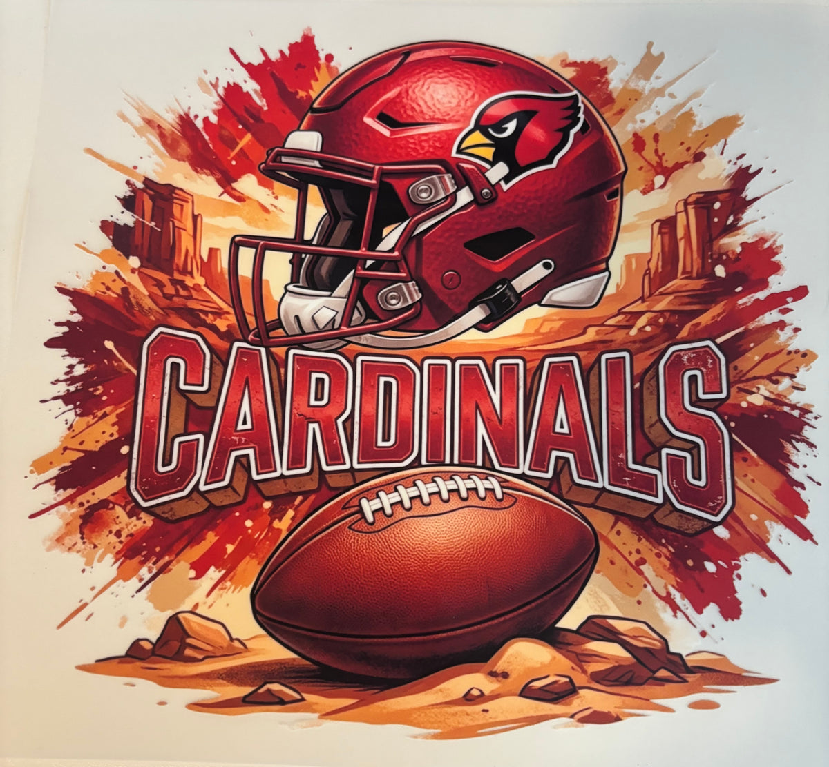 cardinals tee design