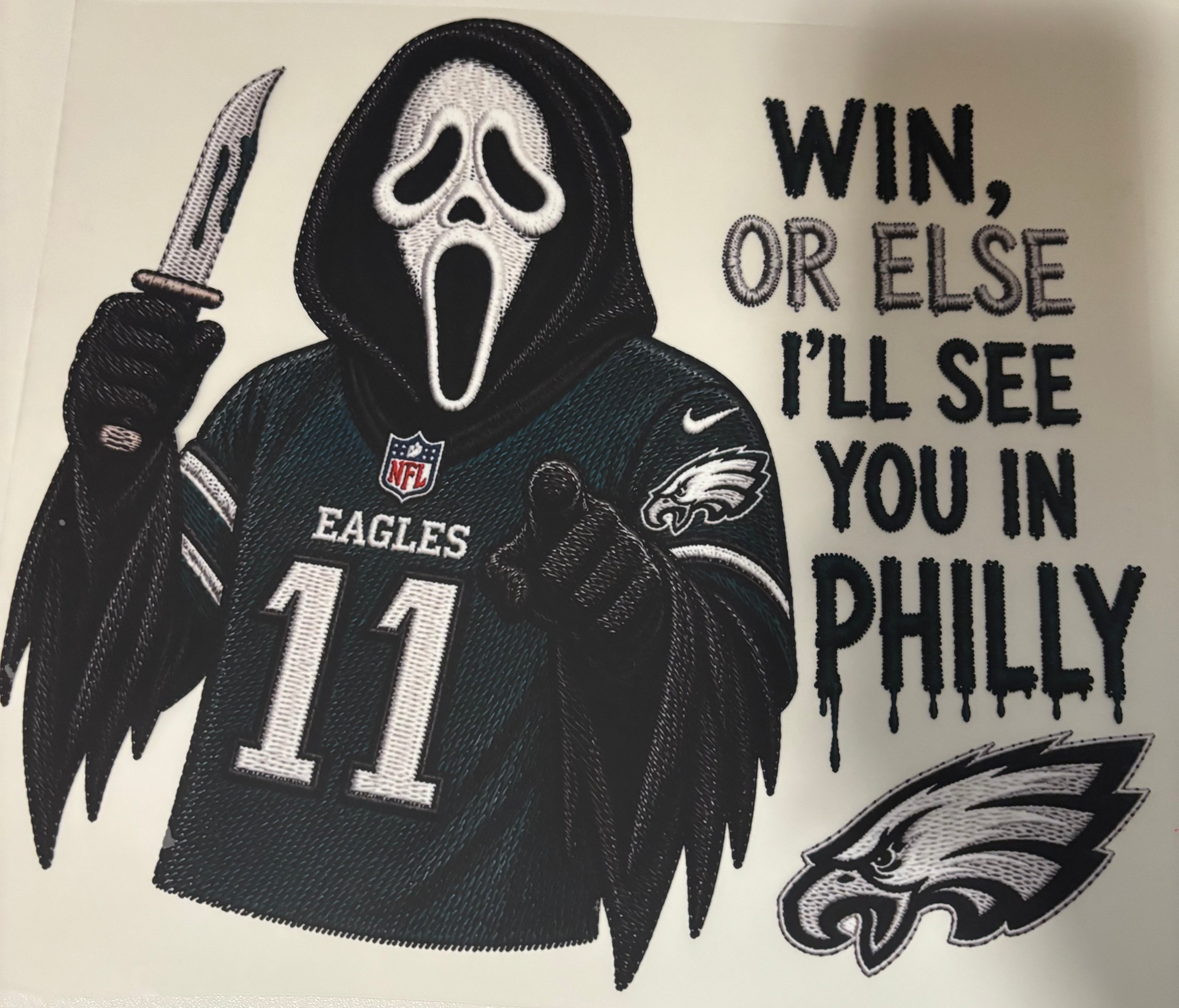 Eagles Ghostface Tee Design
