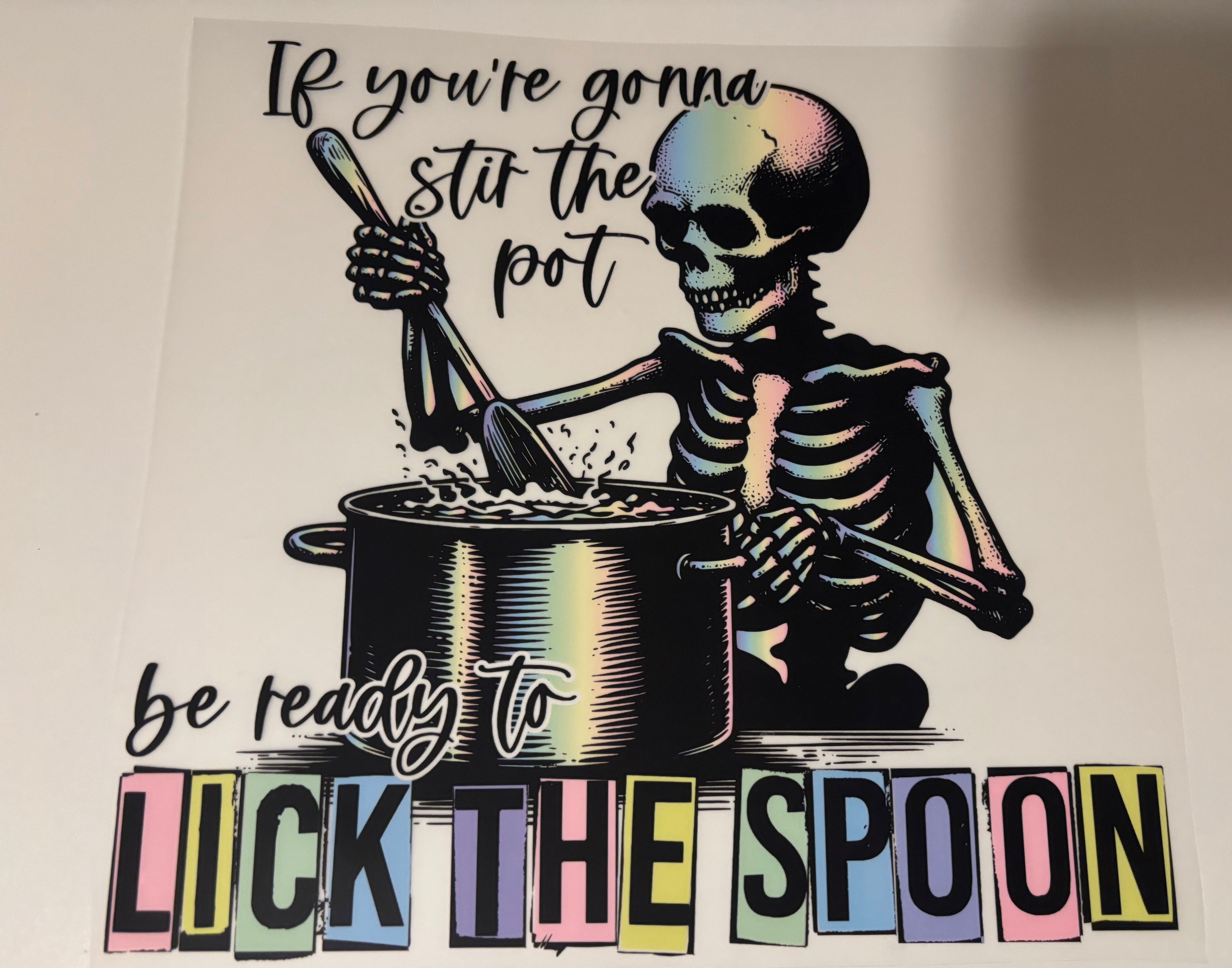 If you're gonna stir the pot be ready to lick the spoon tee design