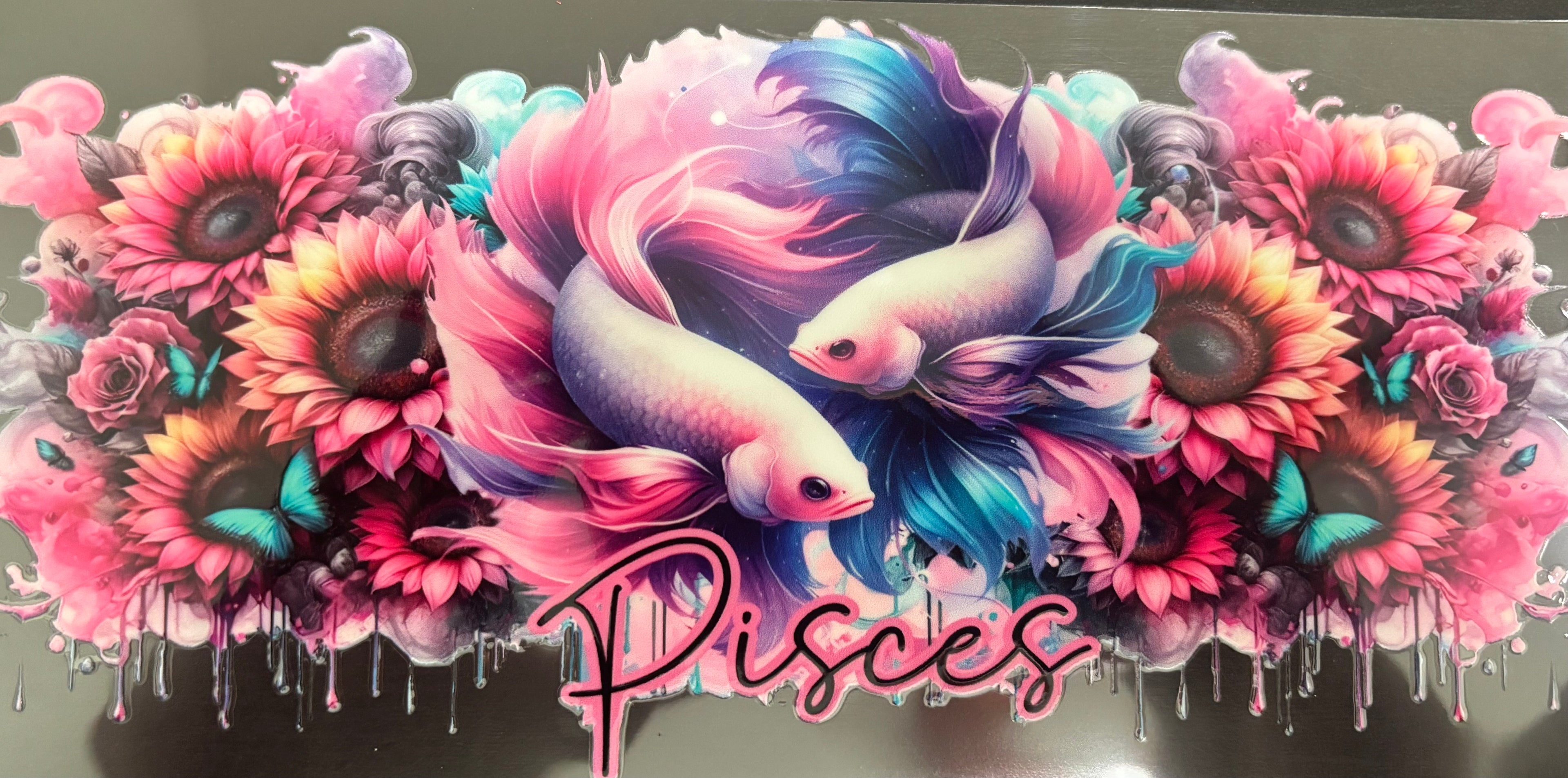 16 oz Pisces Pink Collection