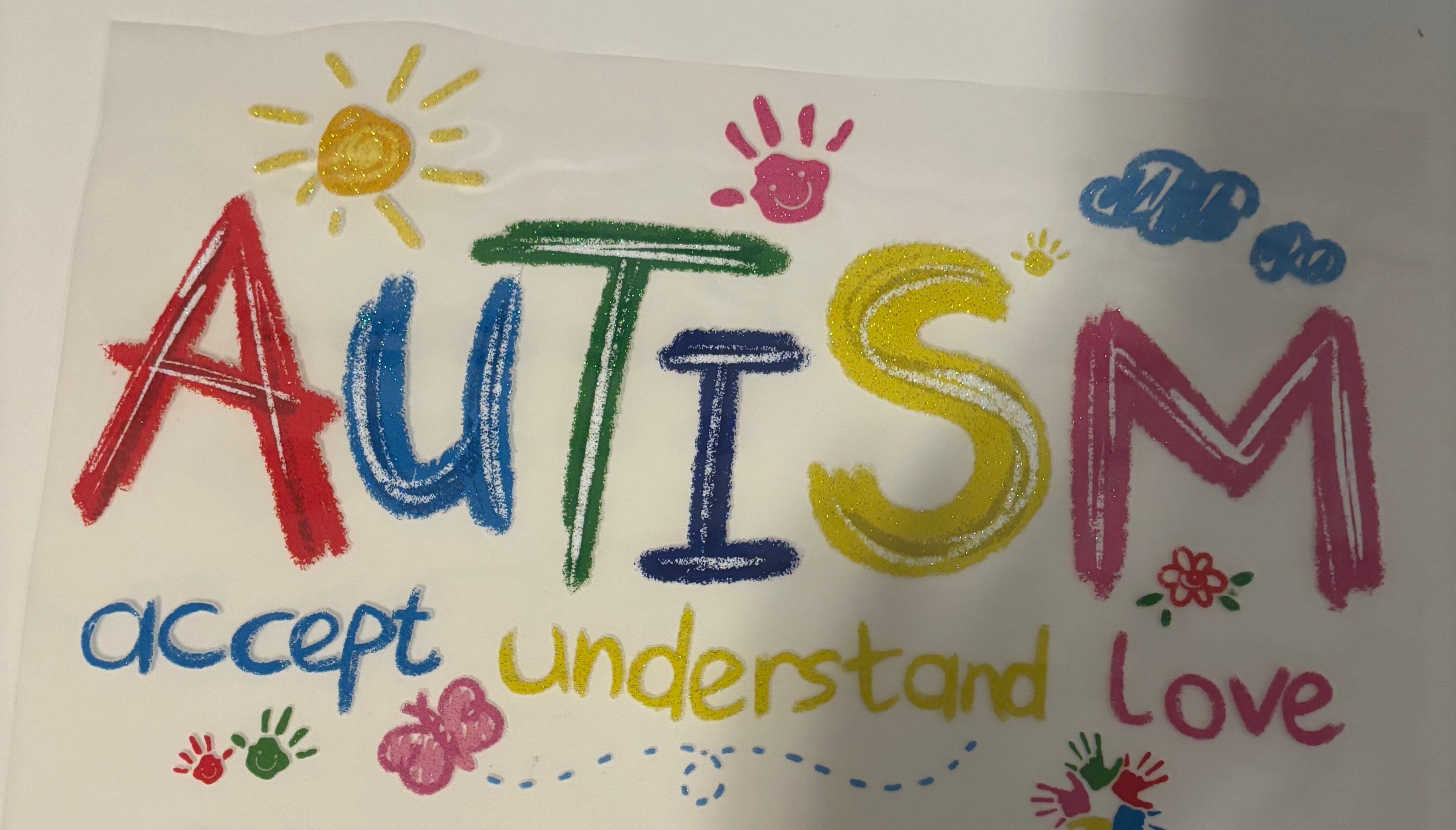 Glitter Autism accept Understand and accept Tee Deisign