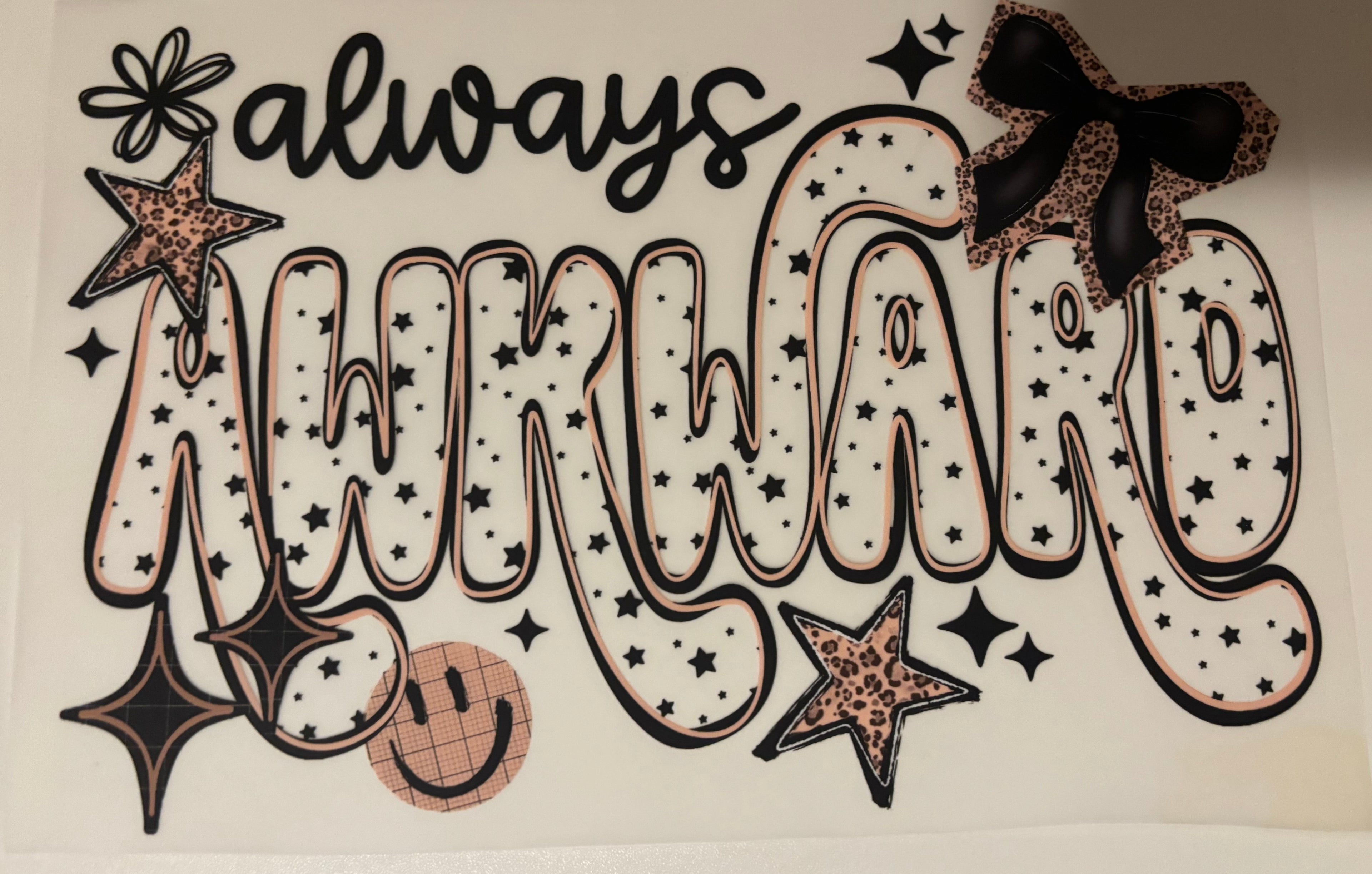 Always Awkard tee design