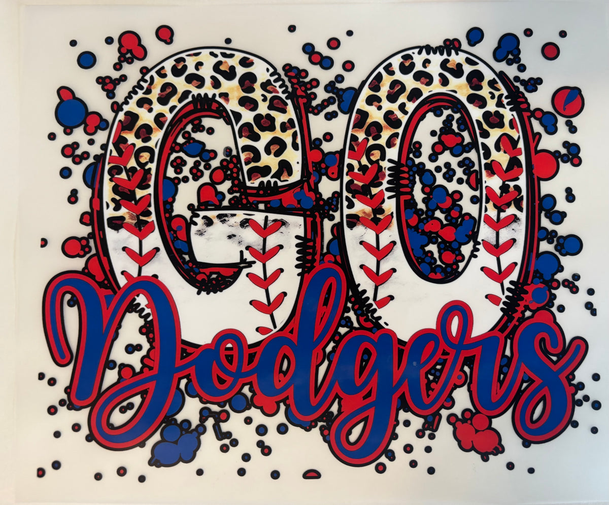 Leopard Dodgers Tee Design