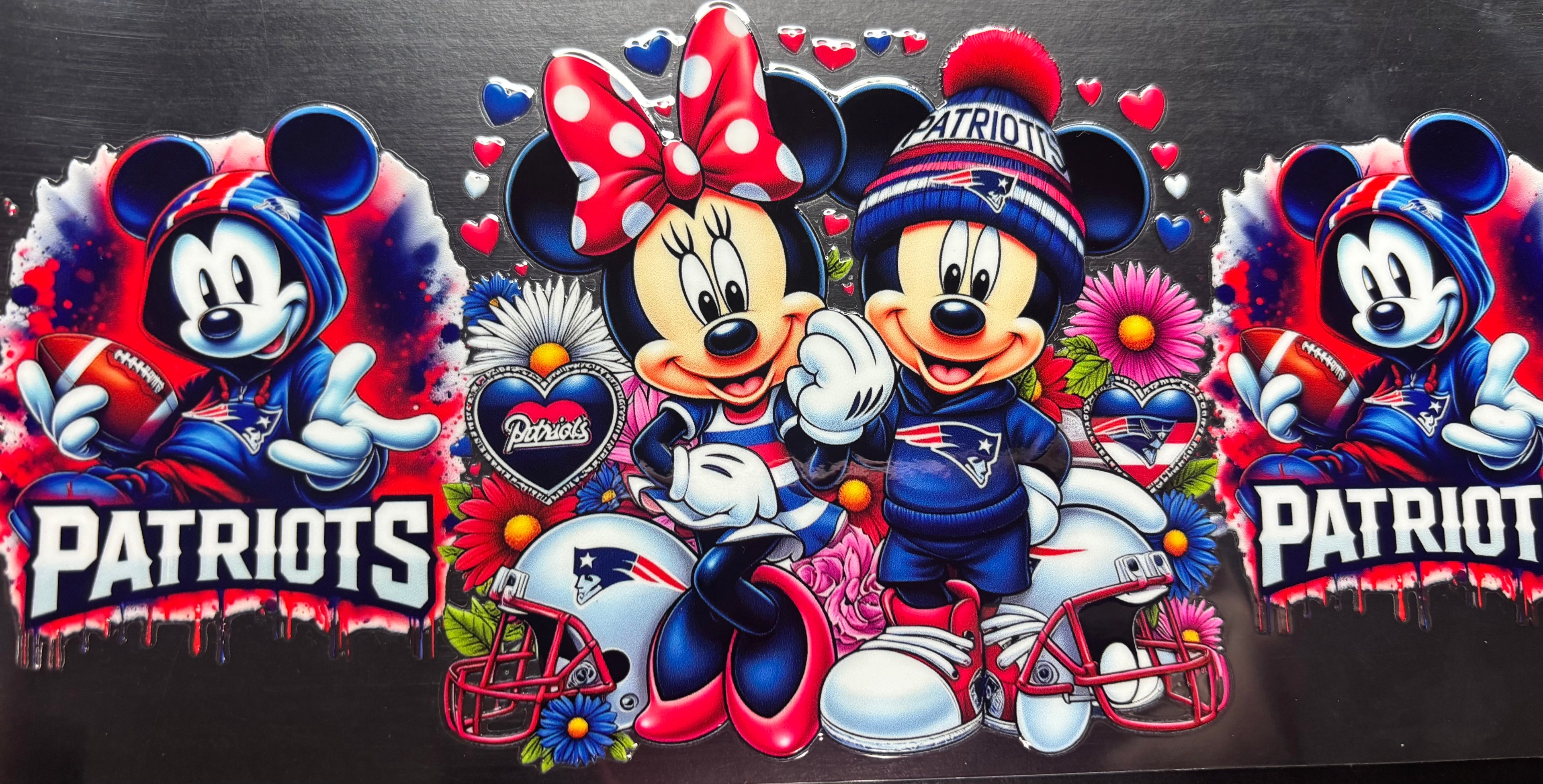 16 Oz Patriots Mouse Cup Wrap