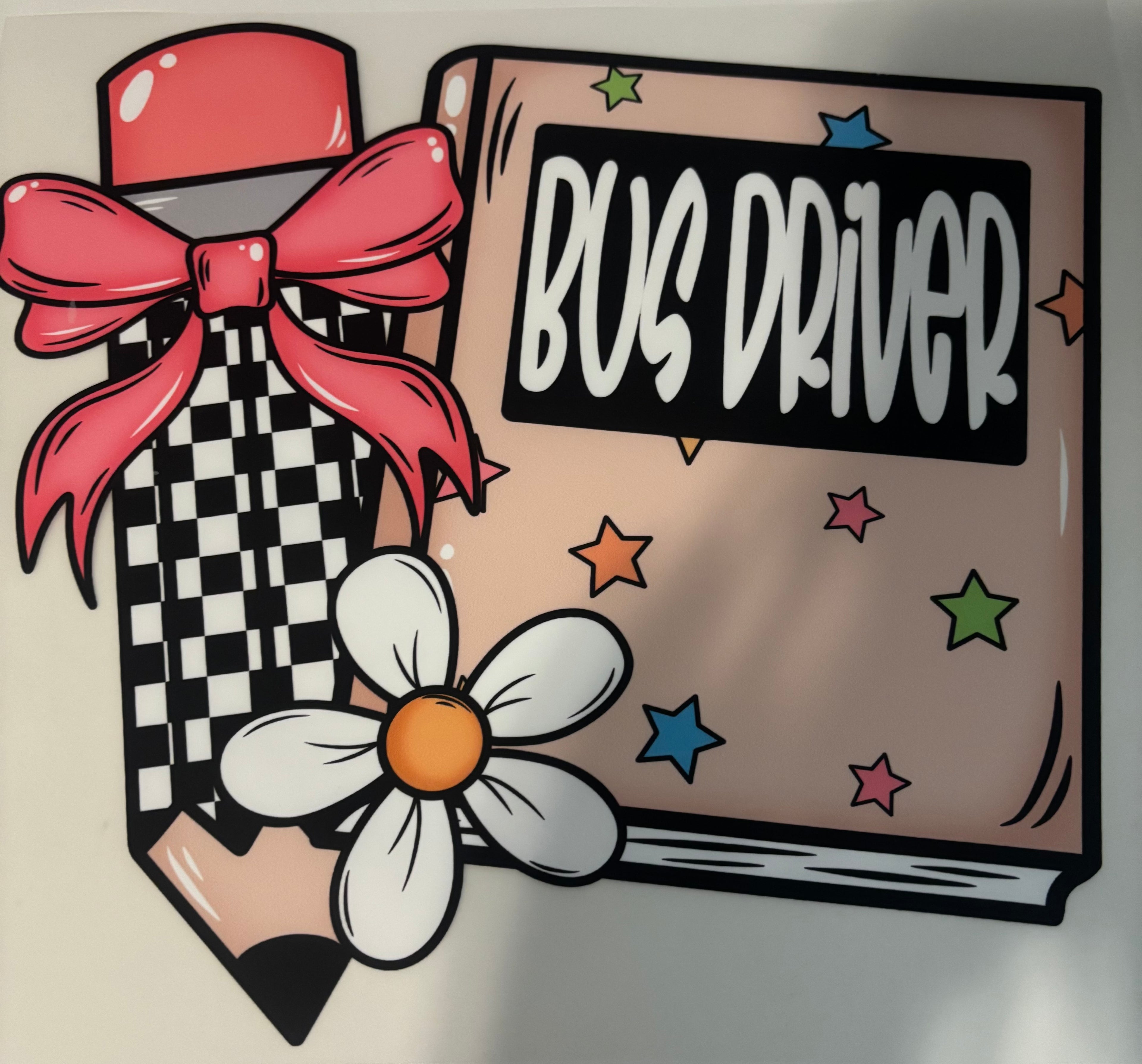 Bus Driver Book Tee Design