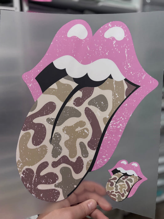 Camo Mouth w/ Pocket