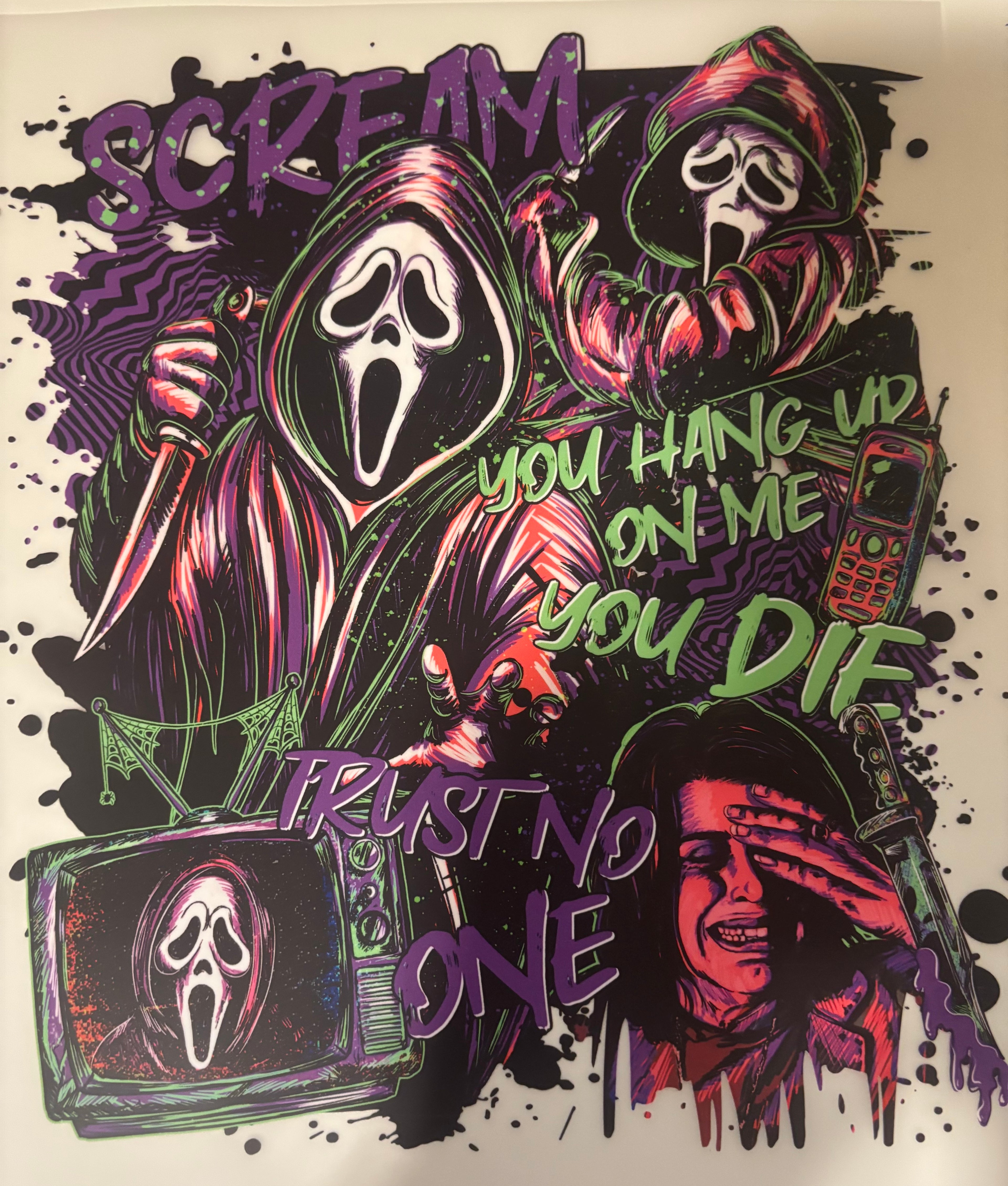Scream Tee Design