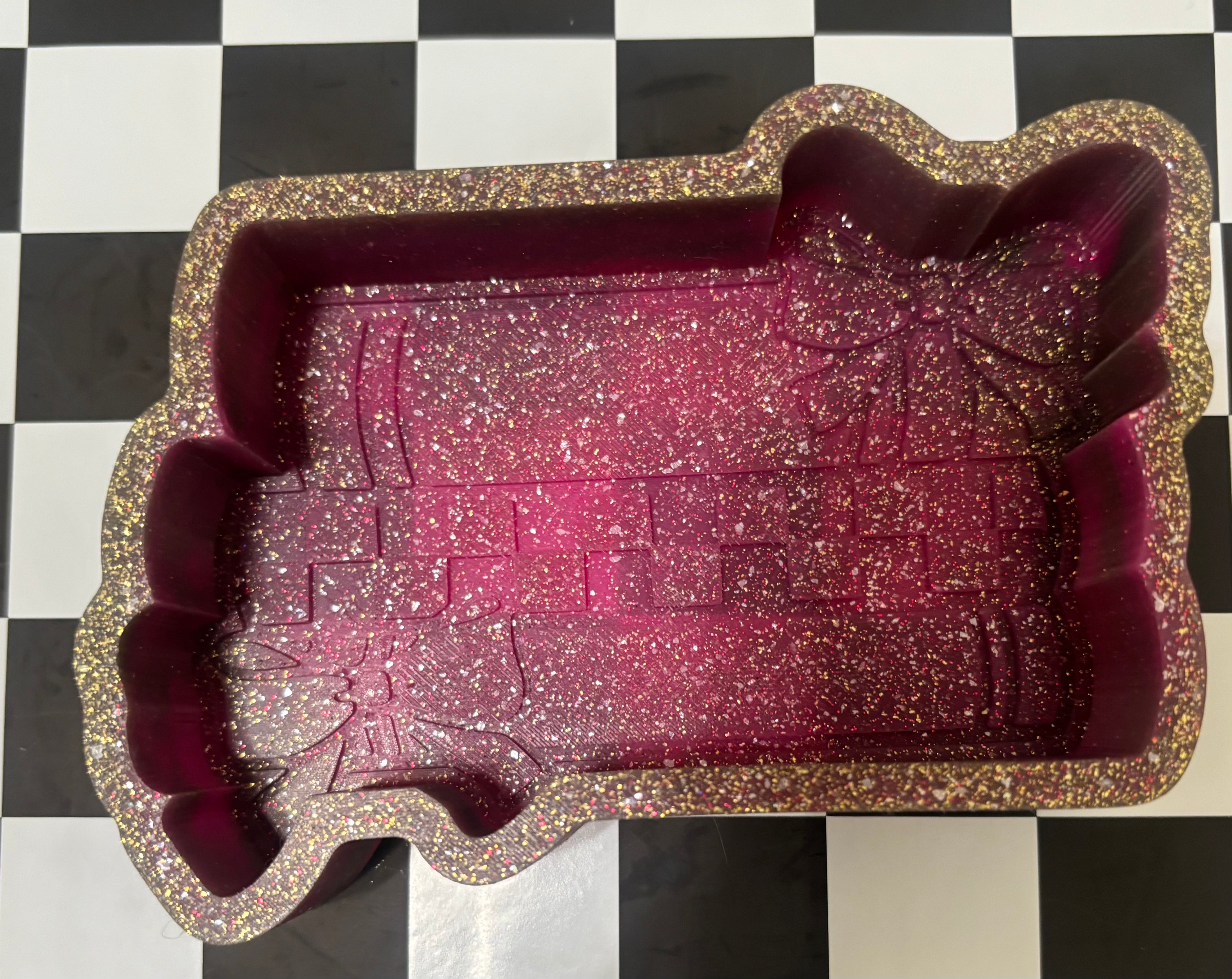 Custom books with bows mold