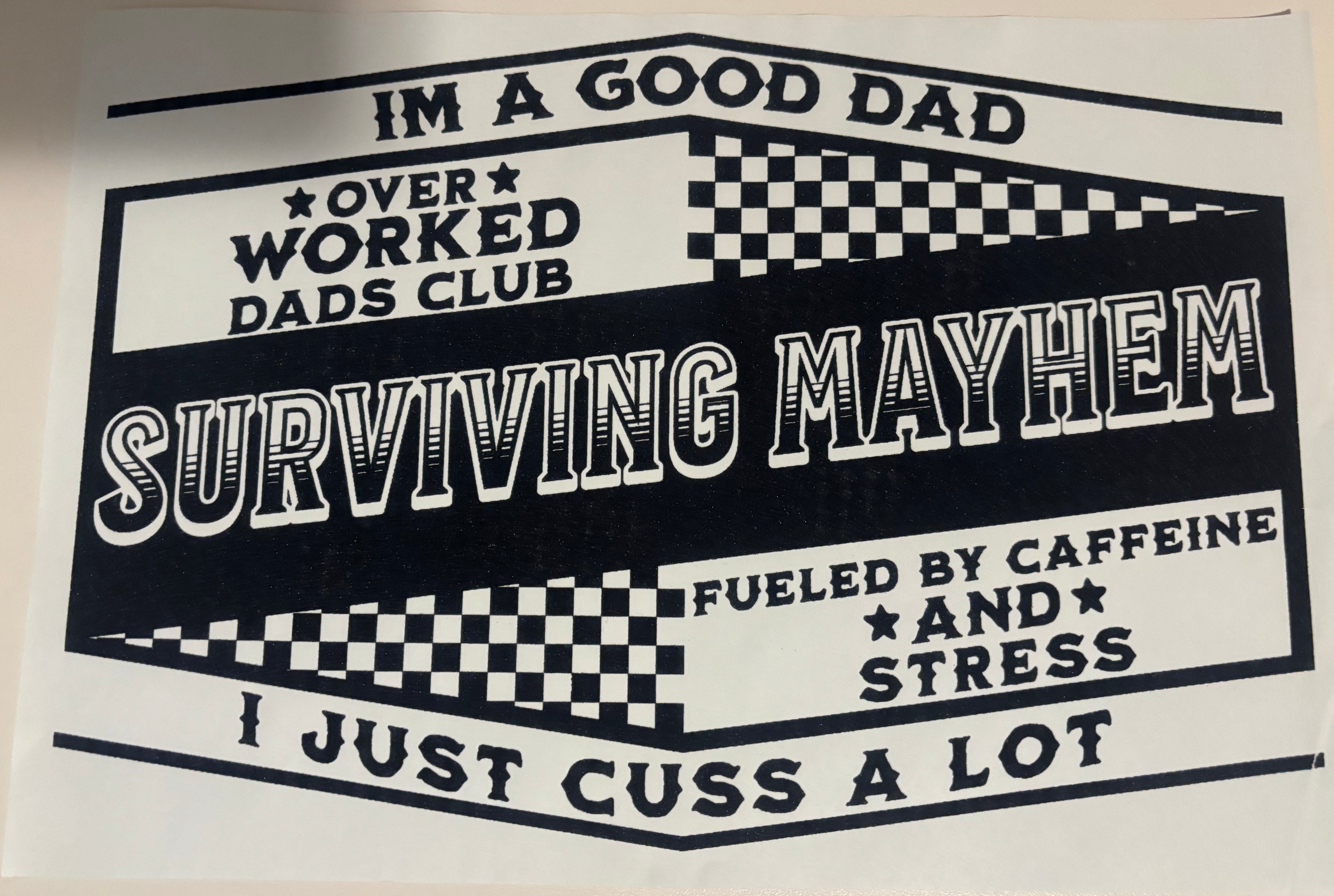 Im A Good Dad Tee Design