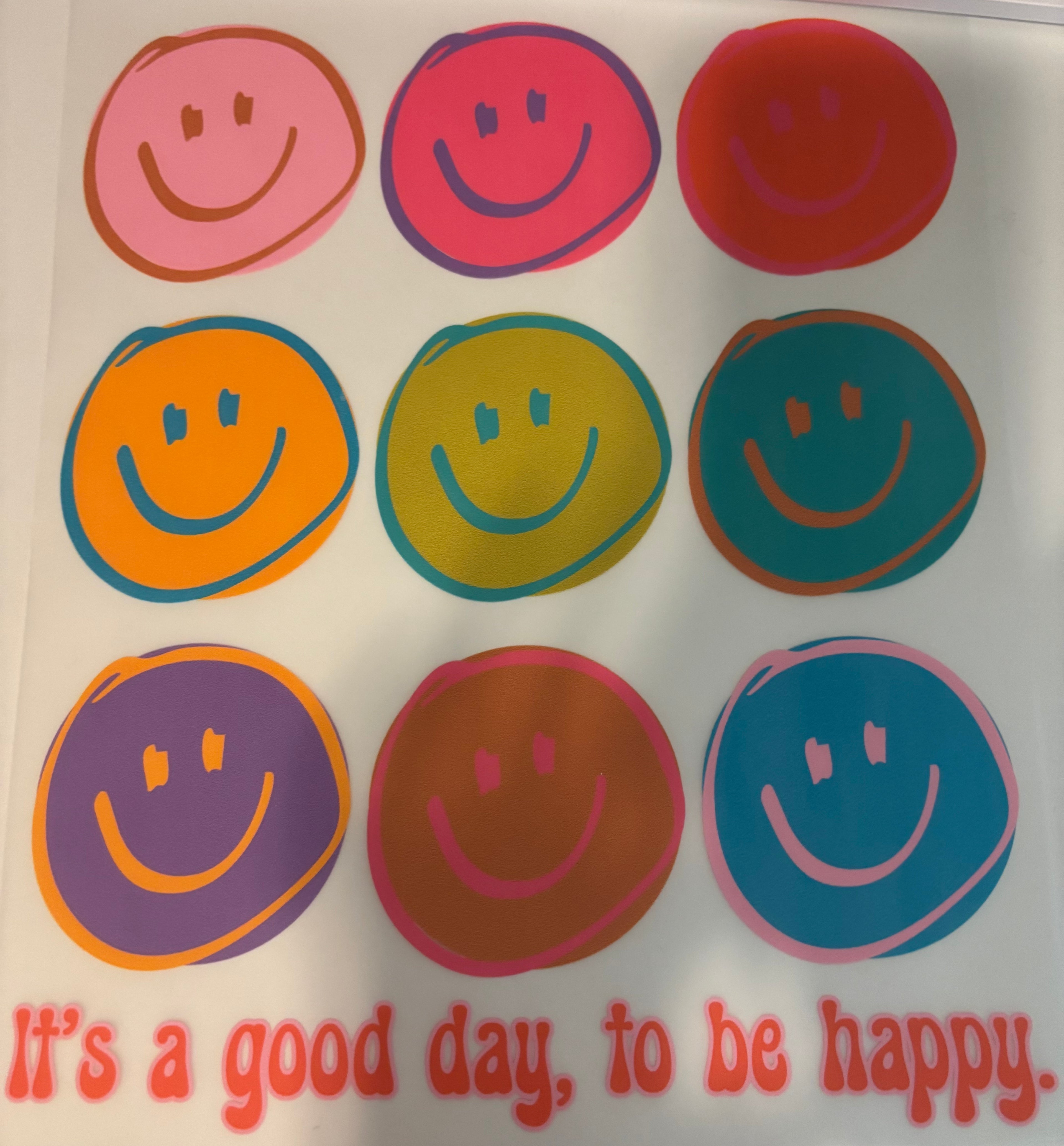 Smiley it's a good day, to be happy Tee Design