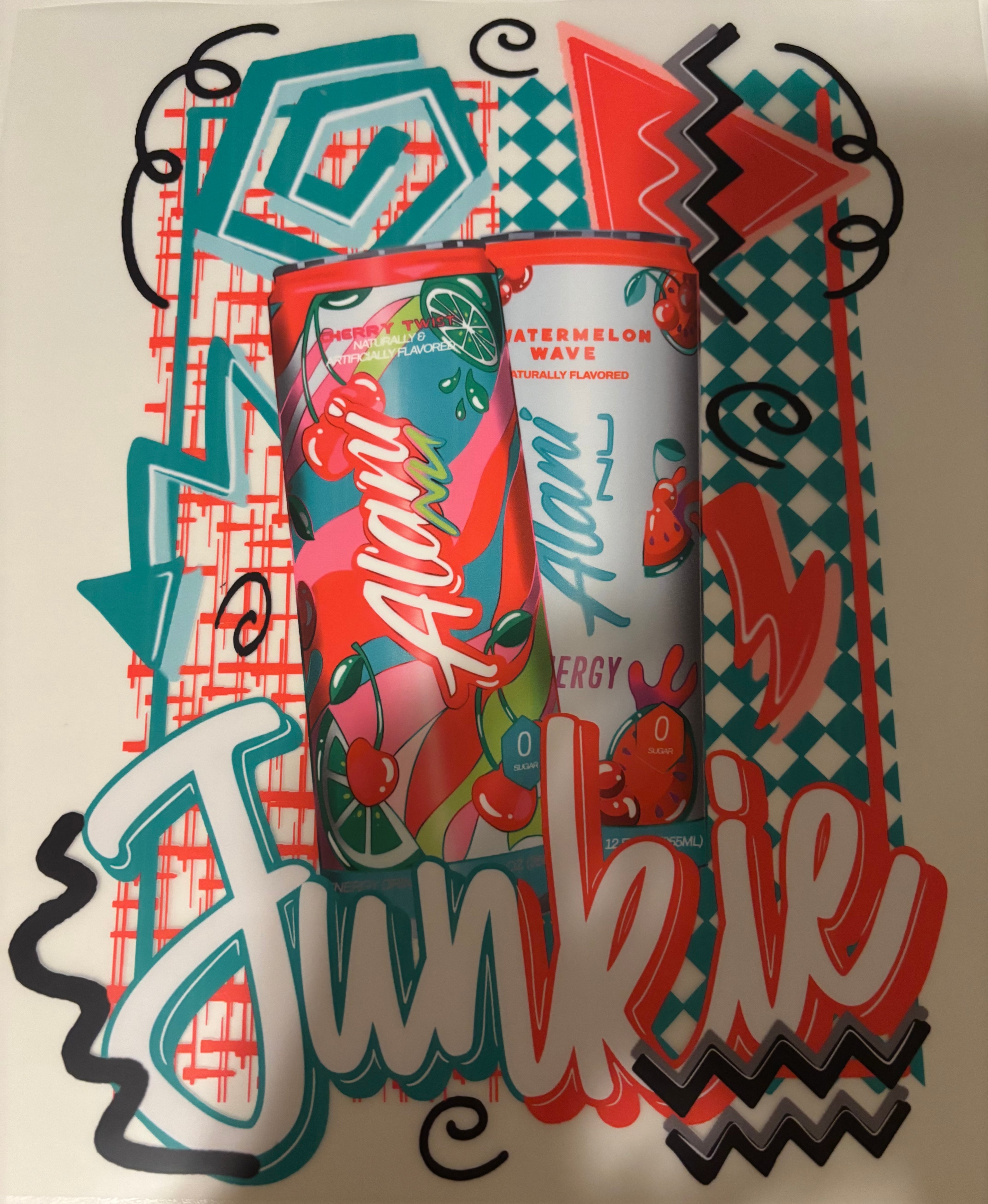 Alani Junkie Tee Design