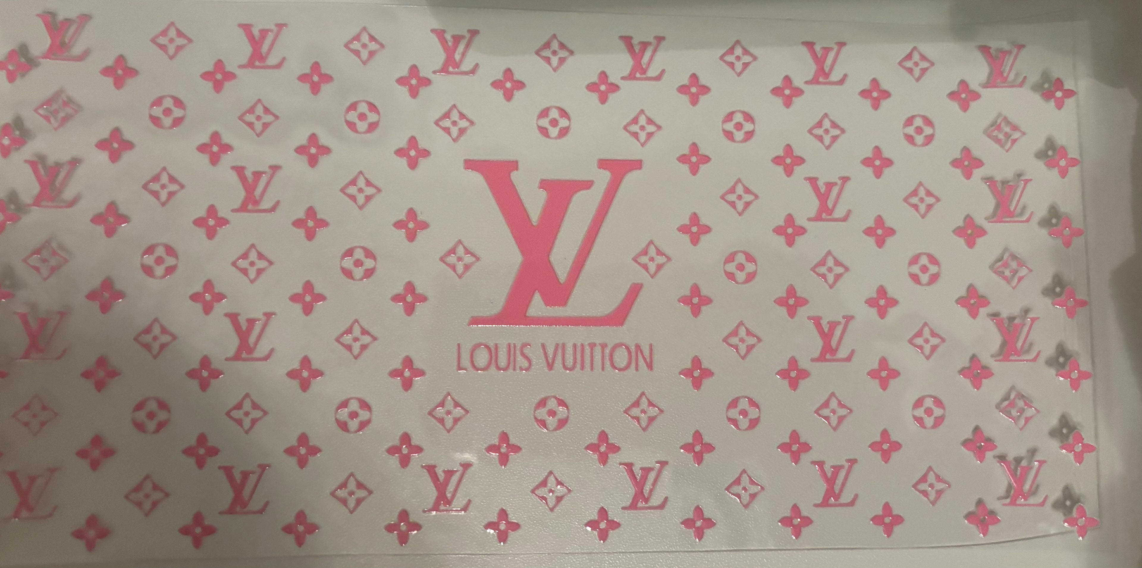 Light Pink Lv 16oz Cup Wrap