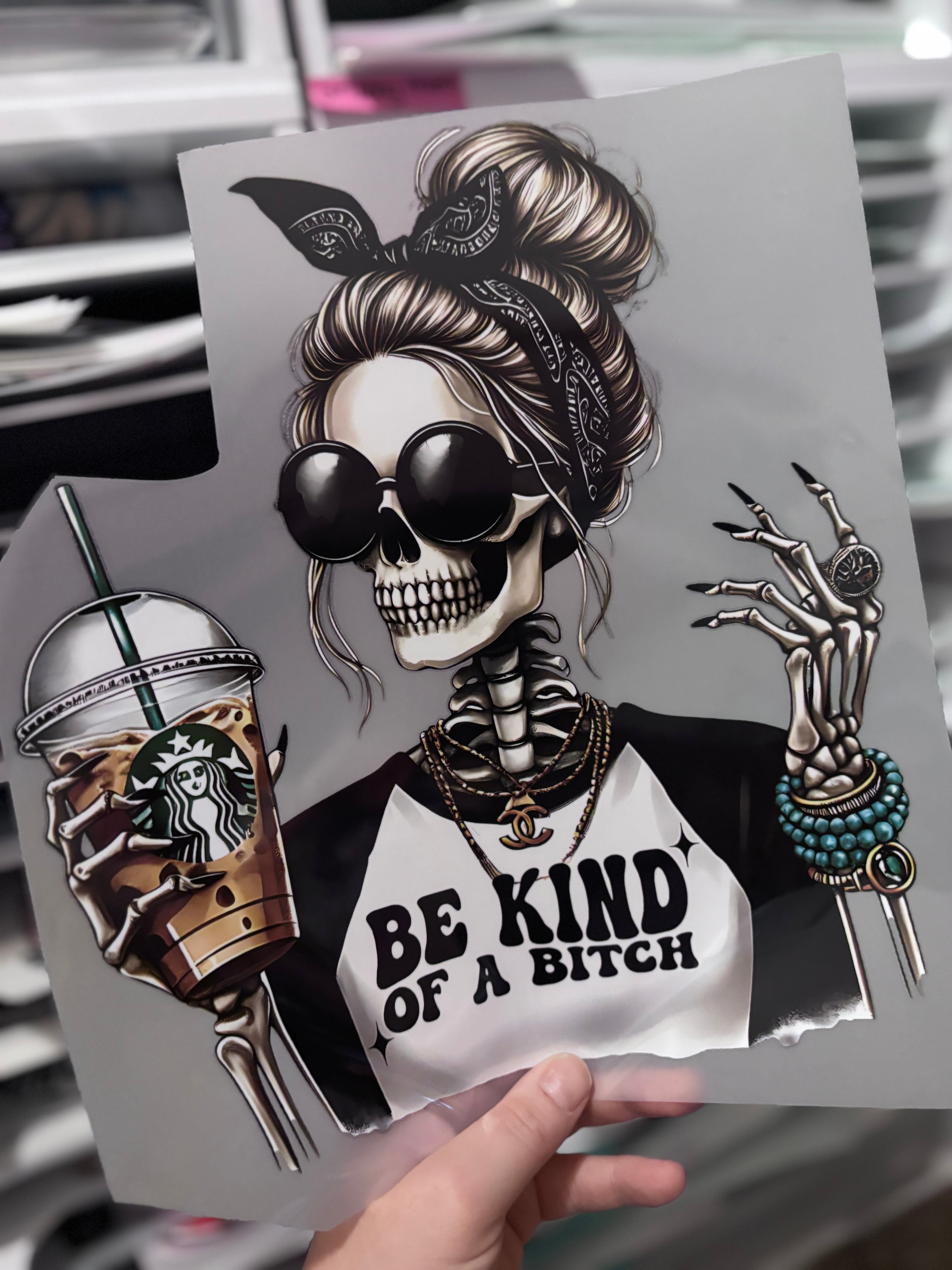 Be kind of A… skull Girl