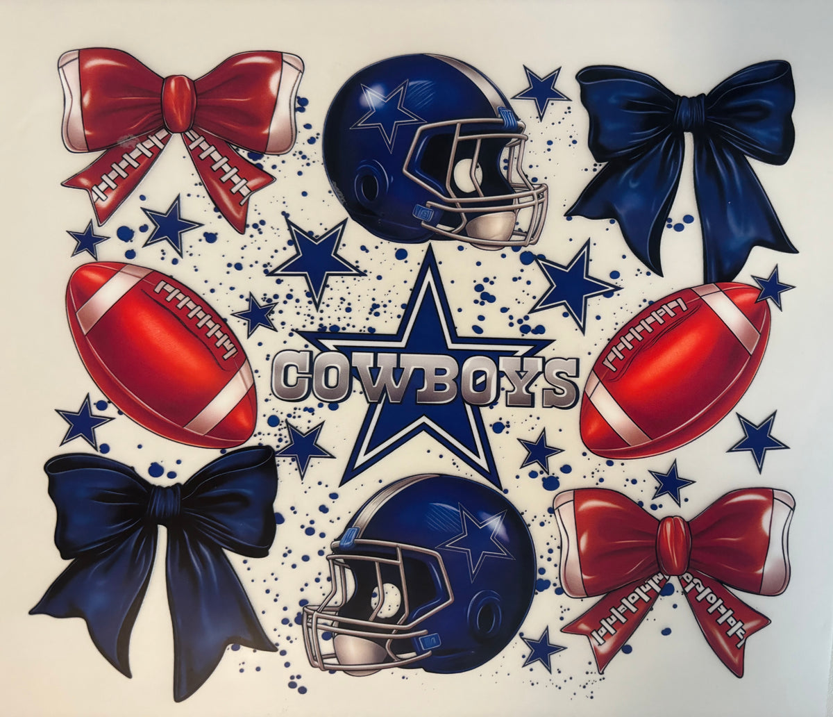 Cowboys with bows Tee Design
