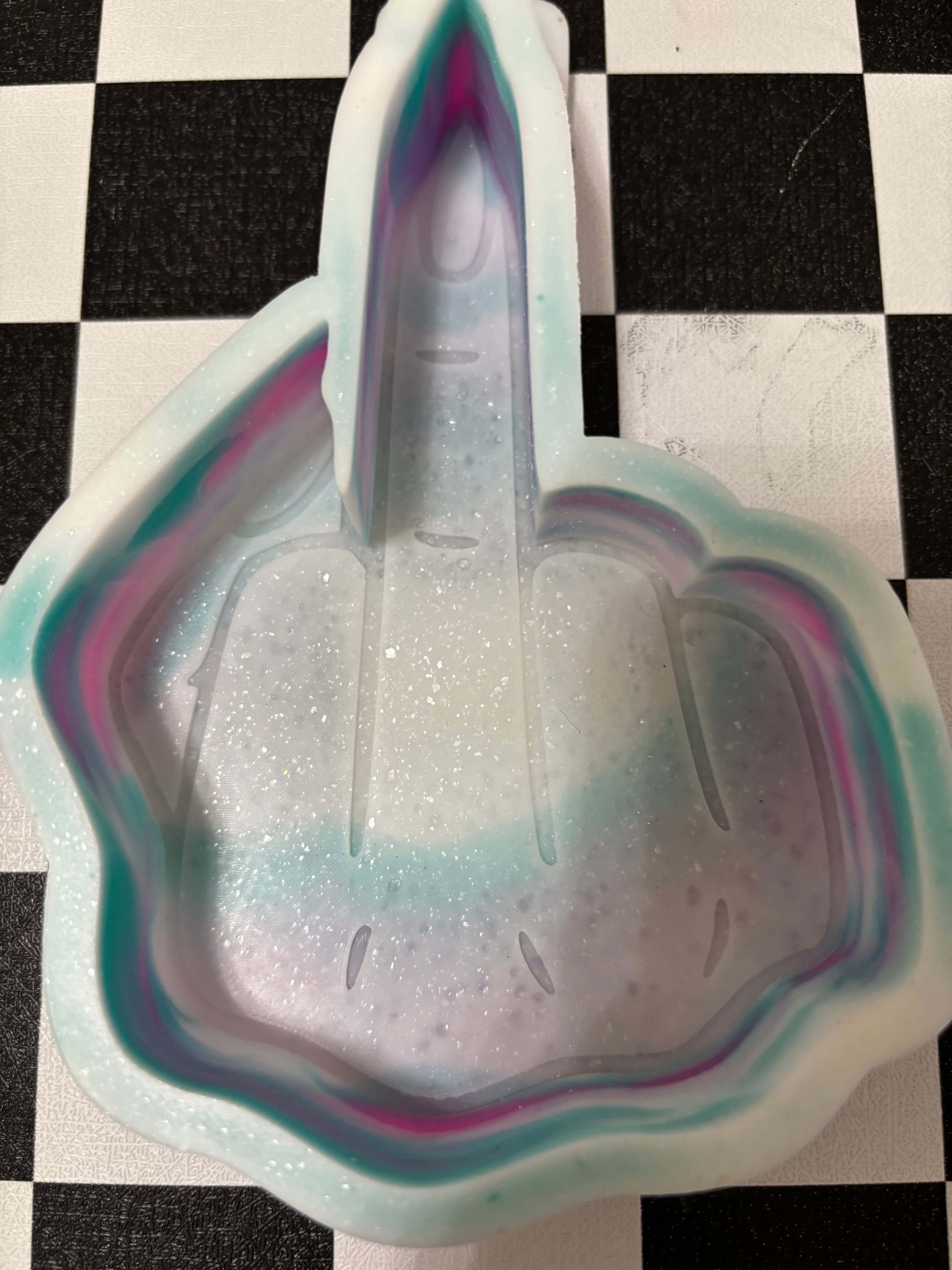 Custom Middle Finger Freshie Mold