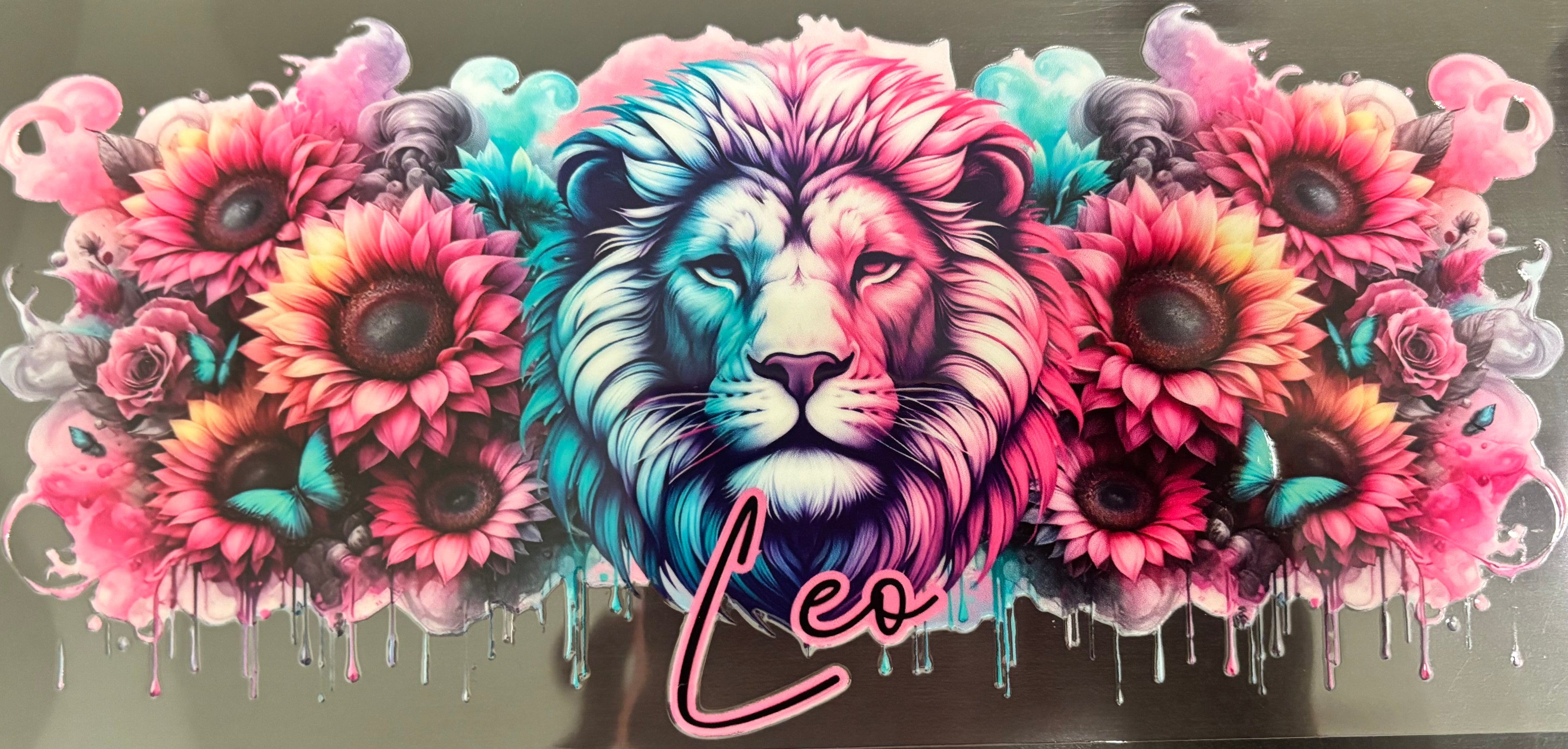 16 oz Leo Pink Collection