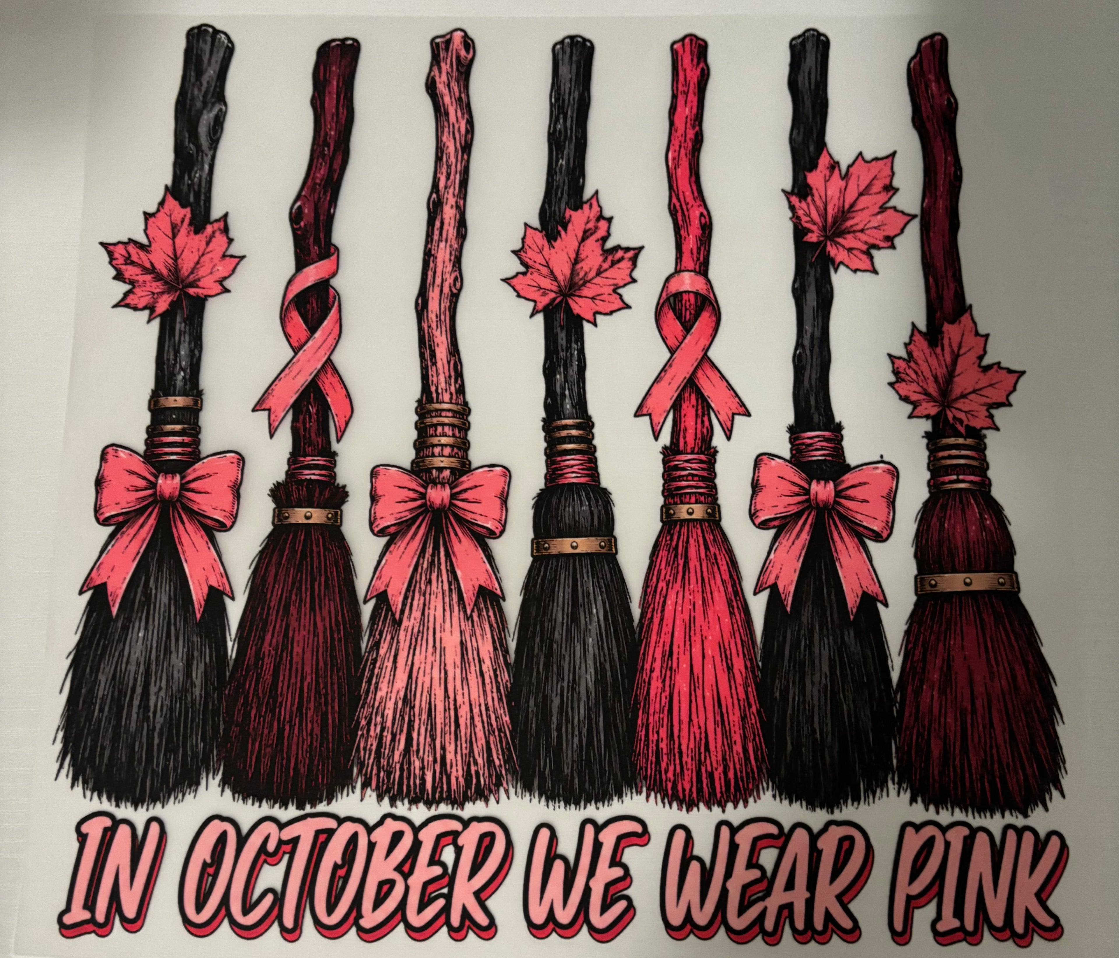 Broom awareness tee design