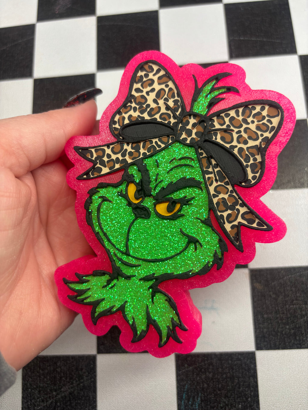 Rts leopard grinch freshie!