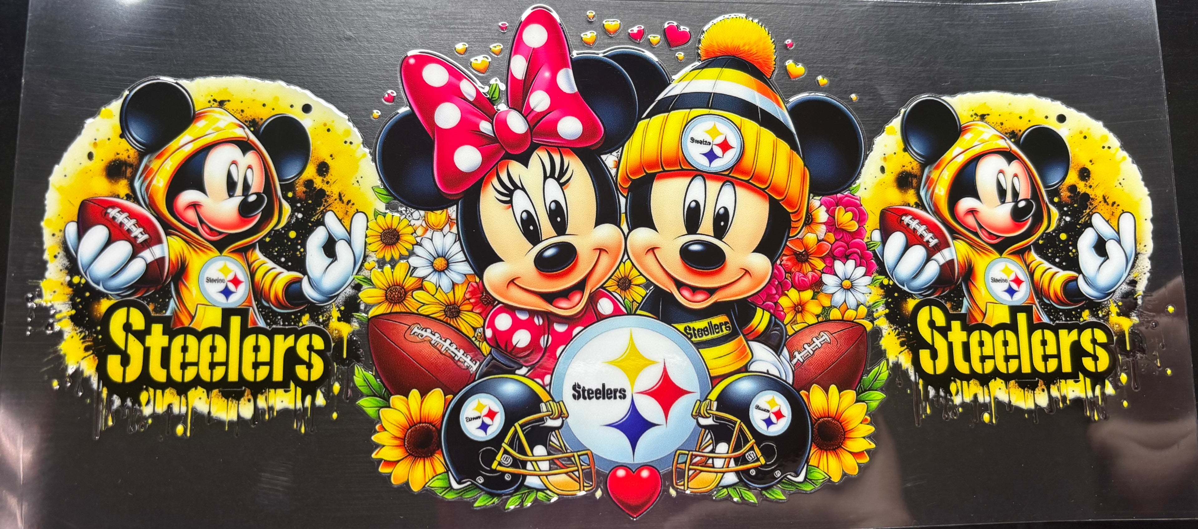 16 Oz Steeler Mouse Cup Wrap