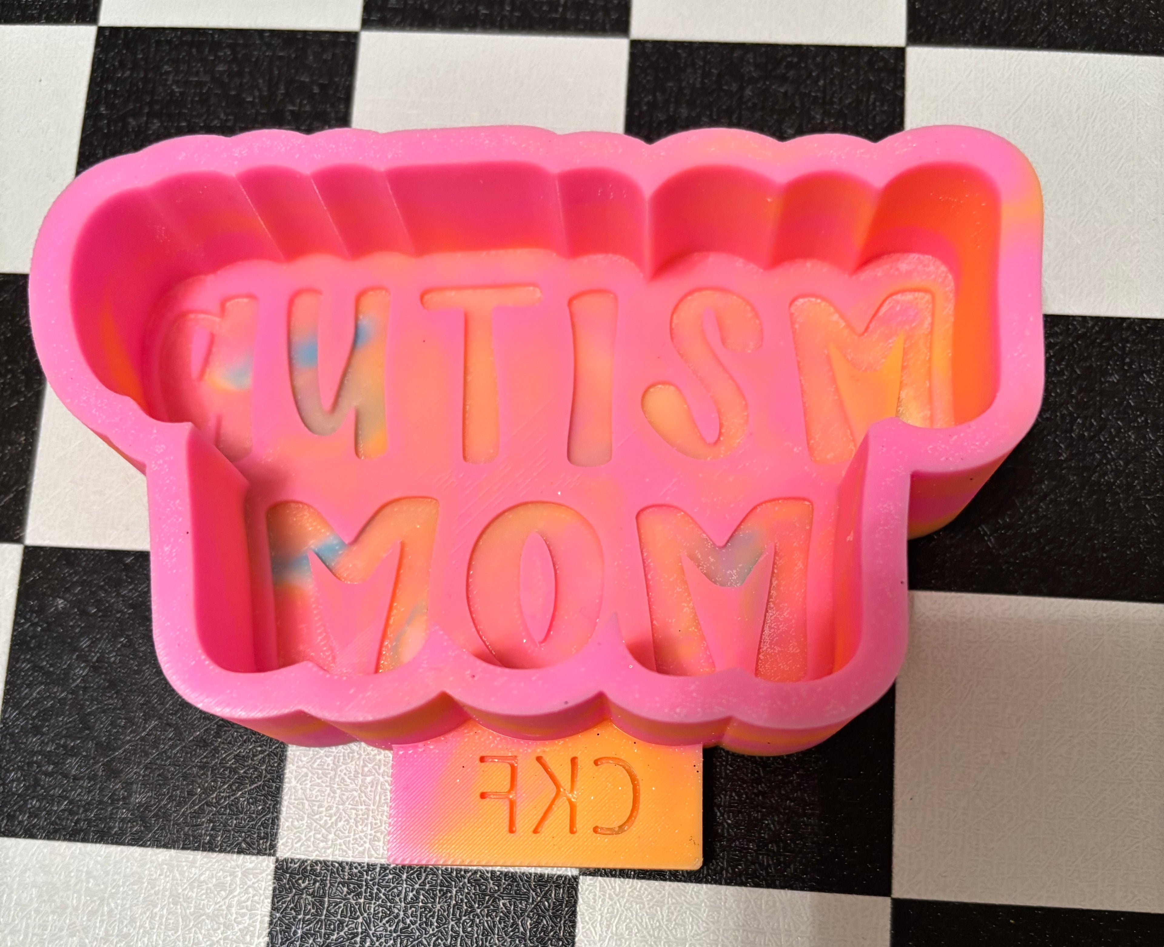 Custom Autism Mom Freshie Mold