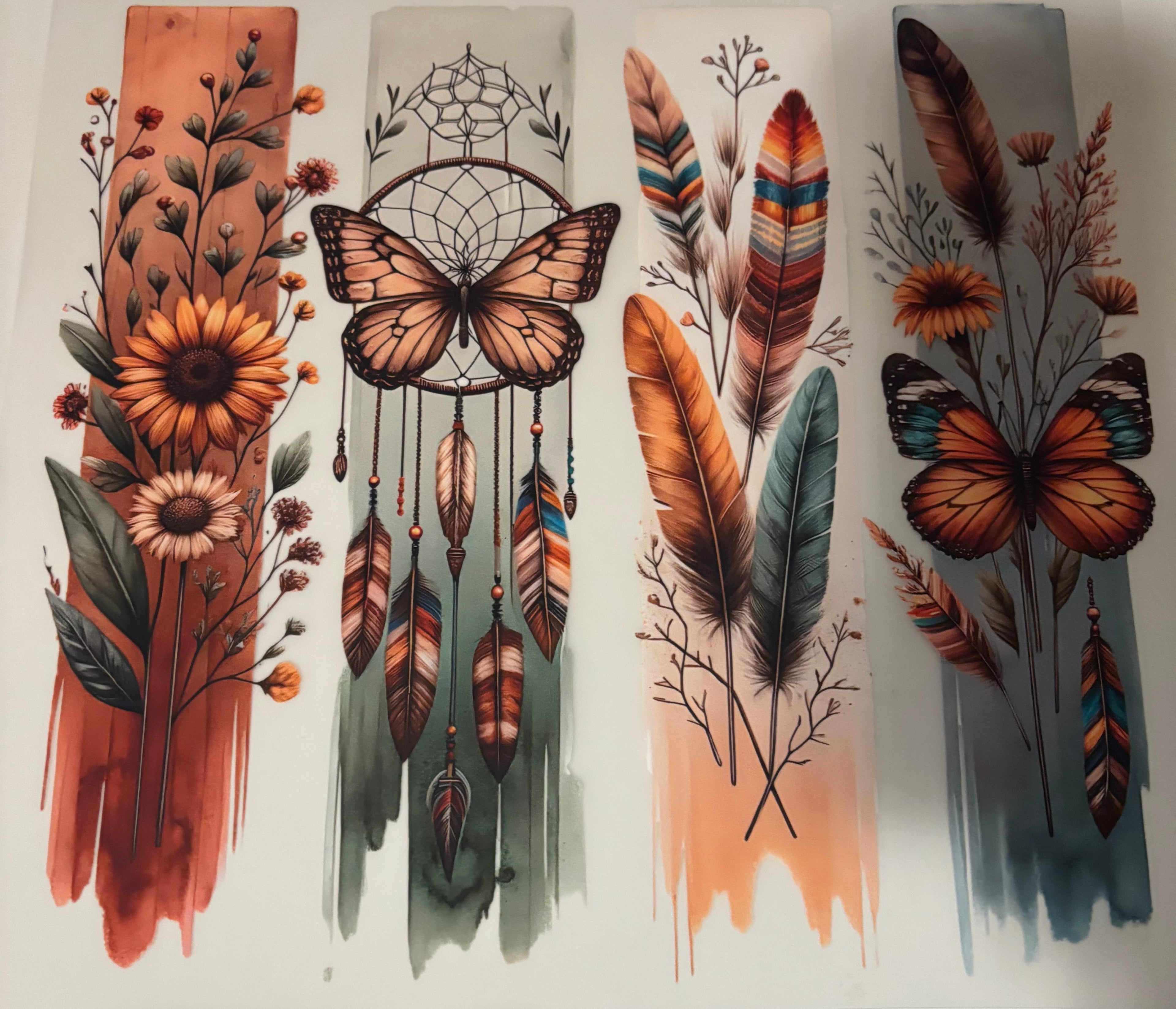 Sunflower Paint Stokes of nature Tee Design