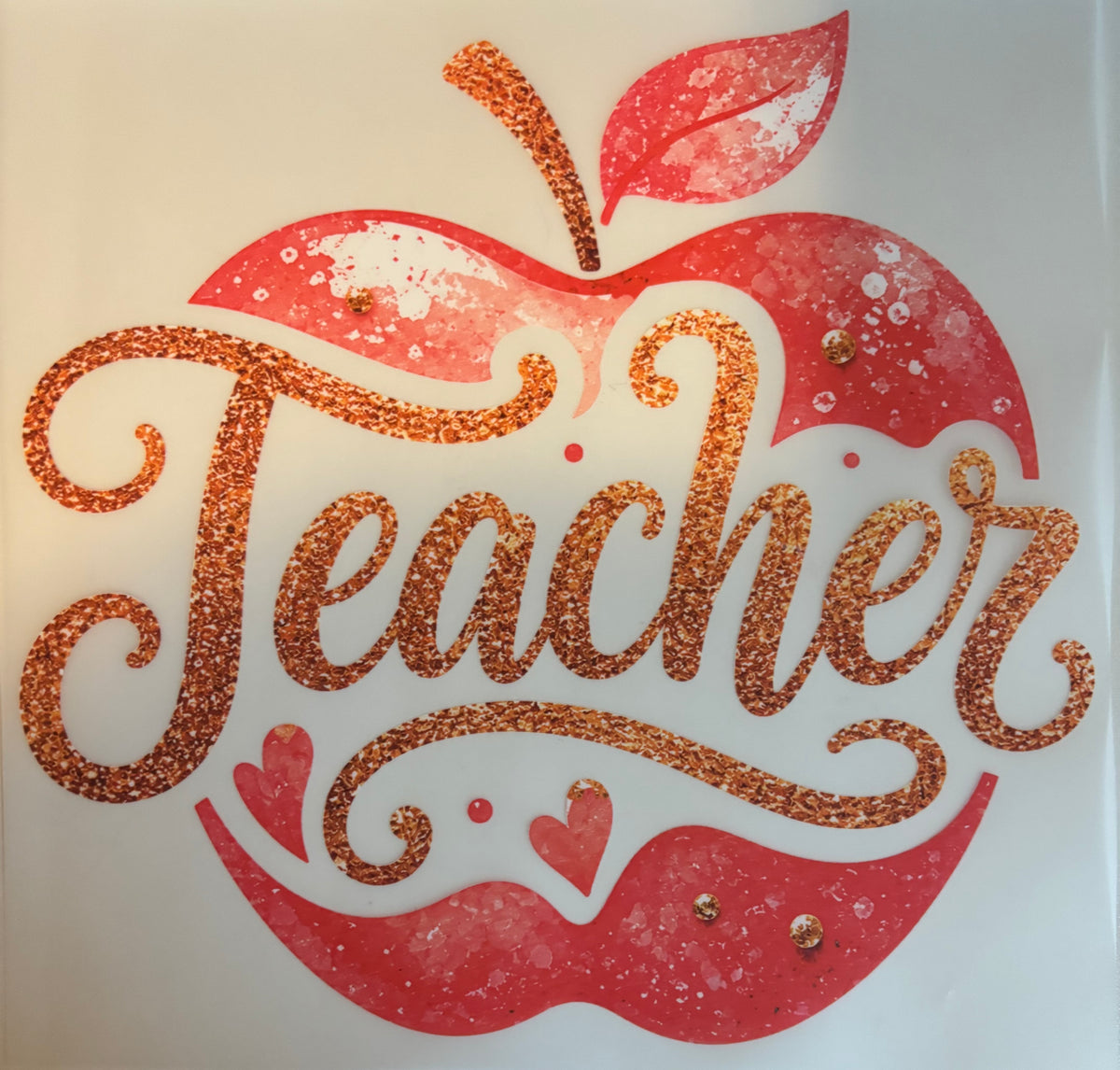 Teacher Apple Tee Design