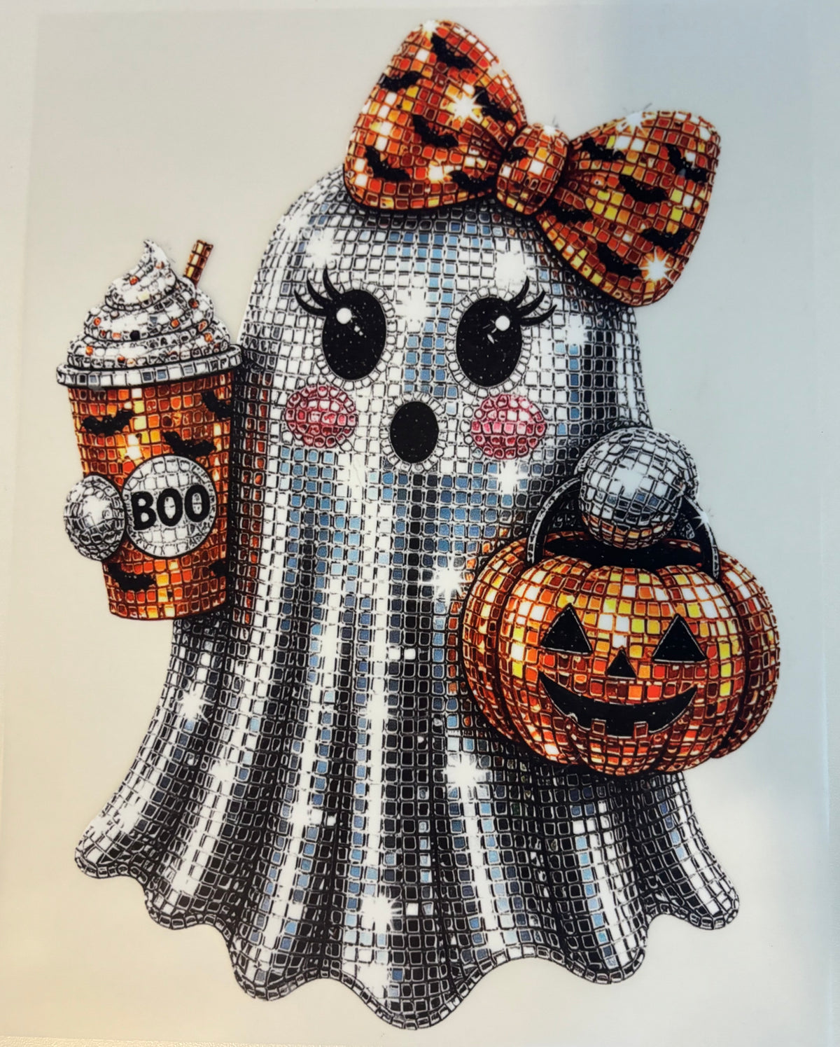 Faux Bling Ghostie Tee Design
